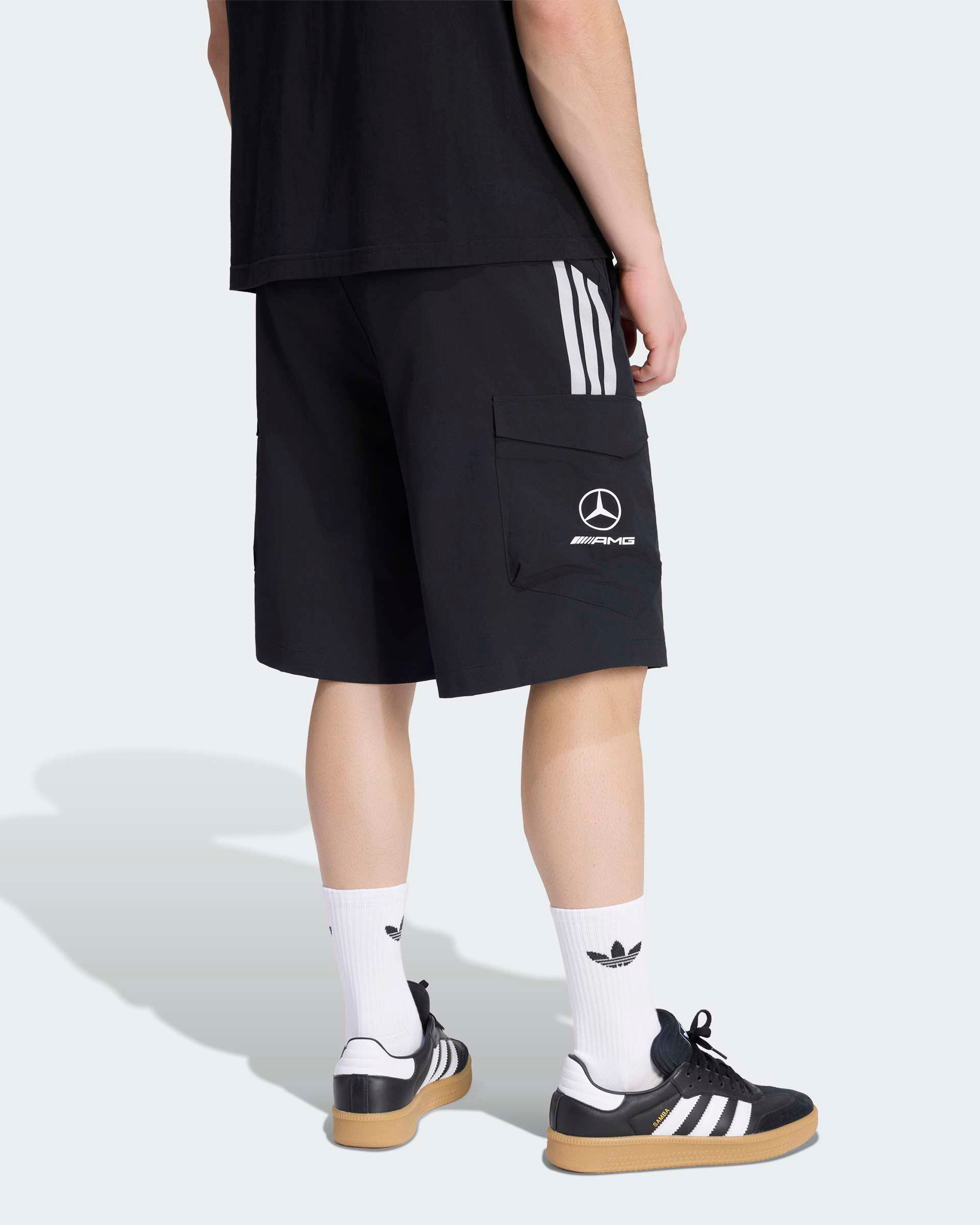 Mercedes-AMG PETRONAS F1 Team Men's 2026 Mechanics Shorts - Black