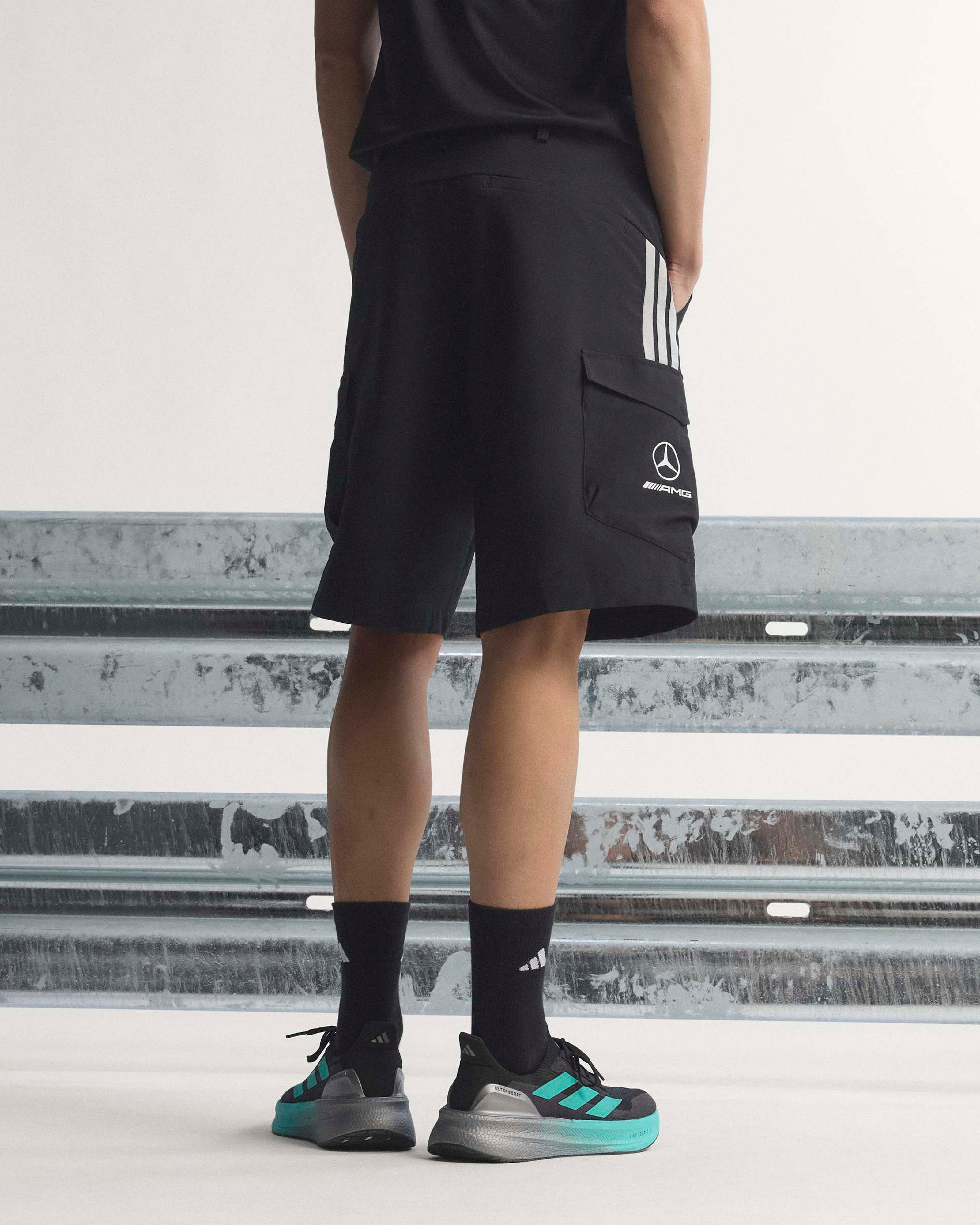 Mens 2026 Mechanics Shorts Black