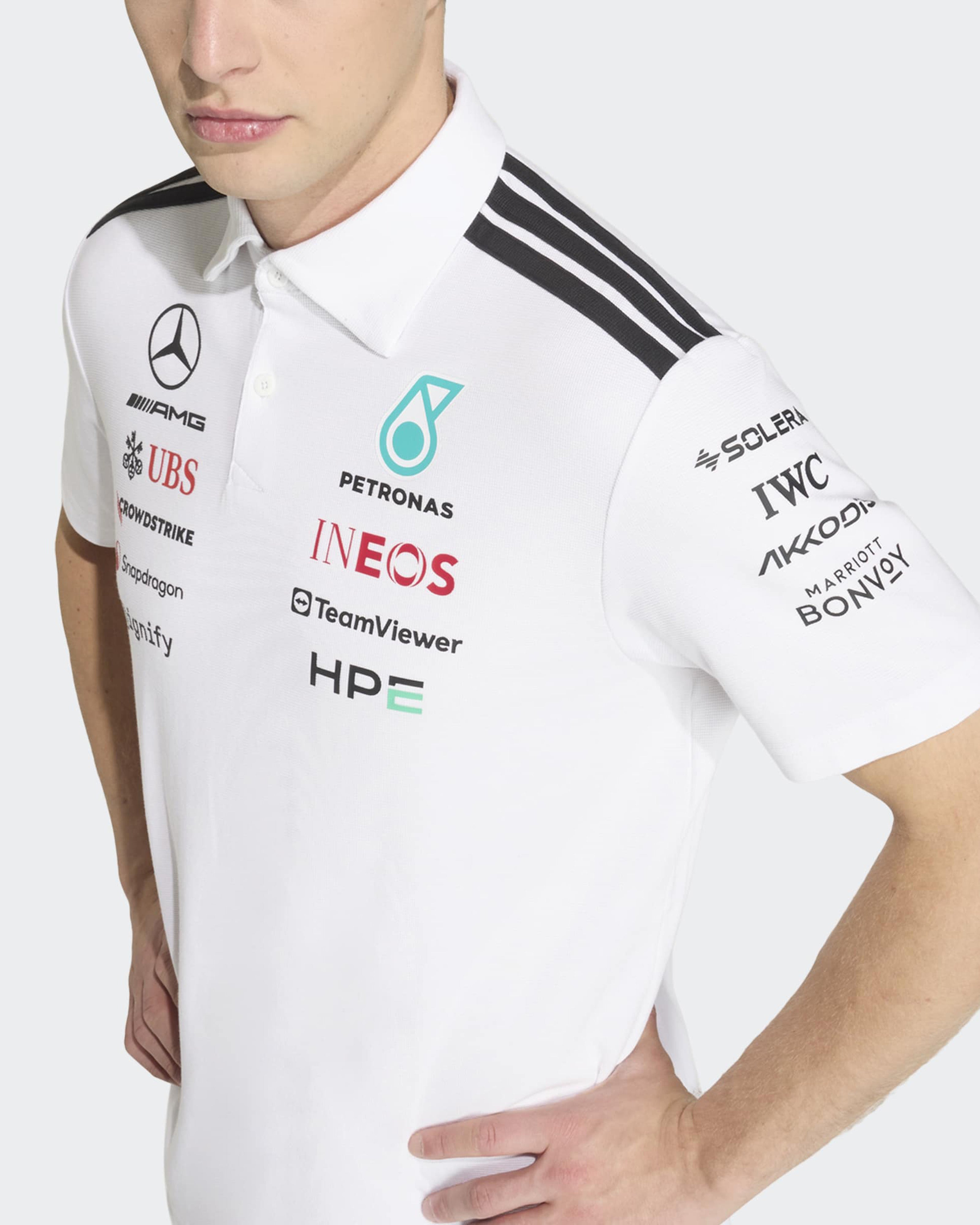 2026メルセデスAMG ポロシャツF1 Lサイズ メルセデス AMG ペトロナス アディダス F1 2026 チーム ポロシャツ