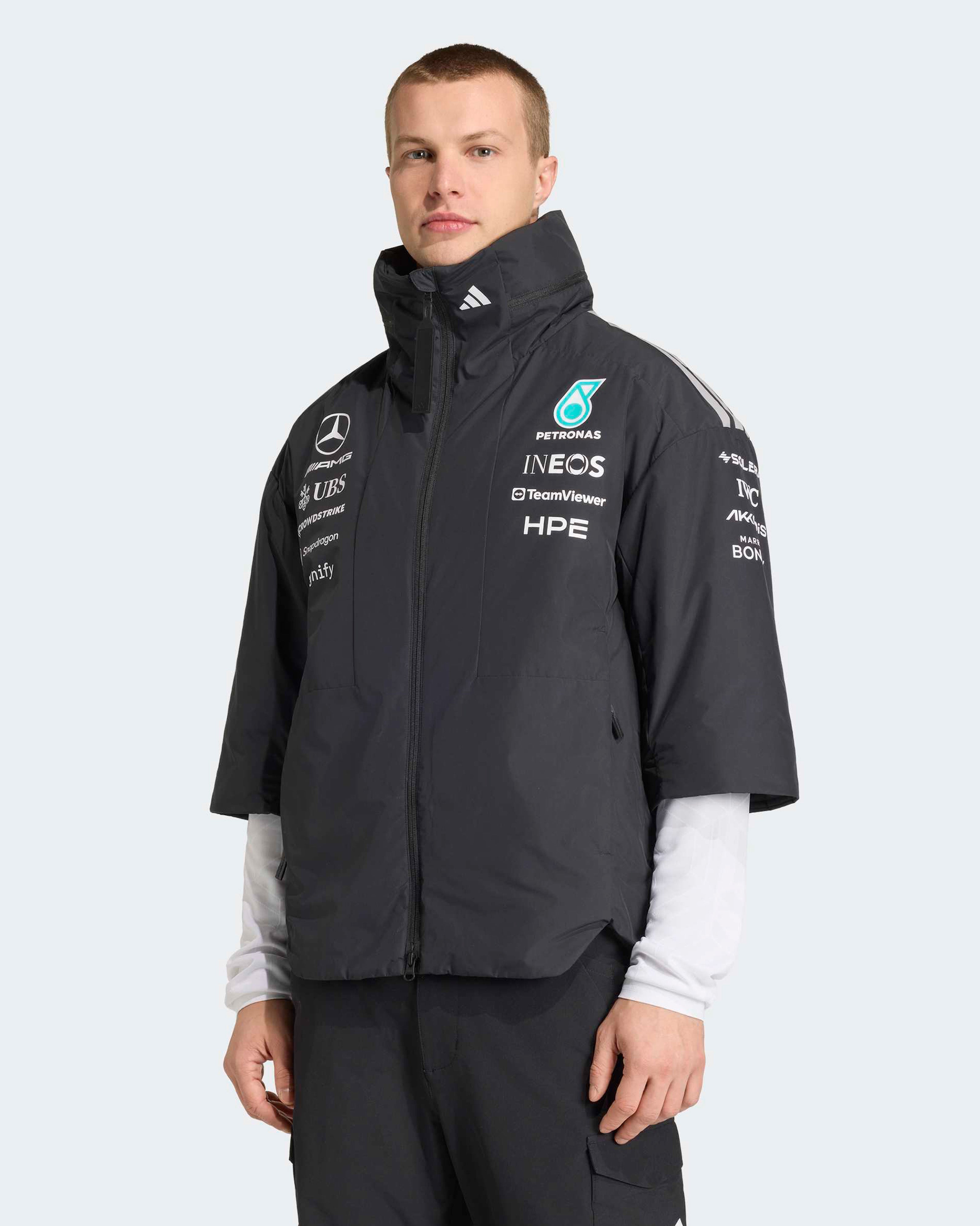 Men's 2026 Team Jacket - Black | Mercedes-AMG PETRONAS F1 Team