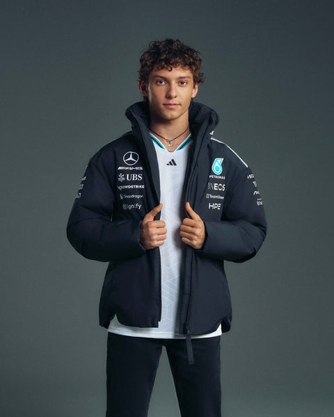 Men's 2026 Team Jacket - Black | Mercedes-AMG PETRONAS F1 Team