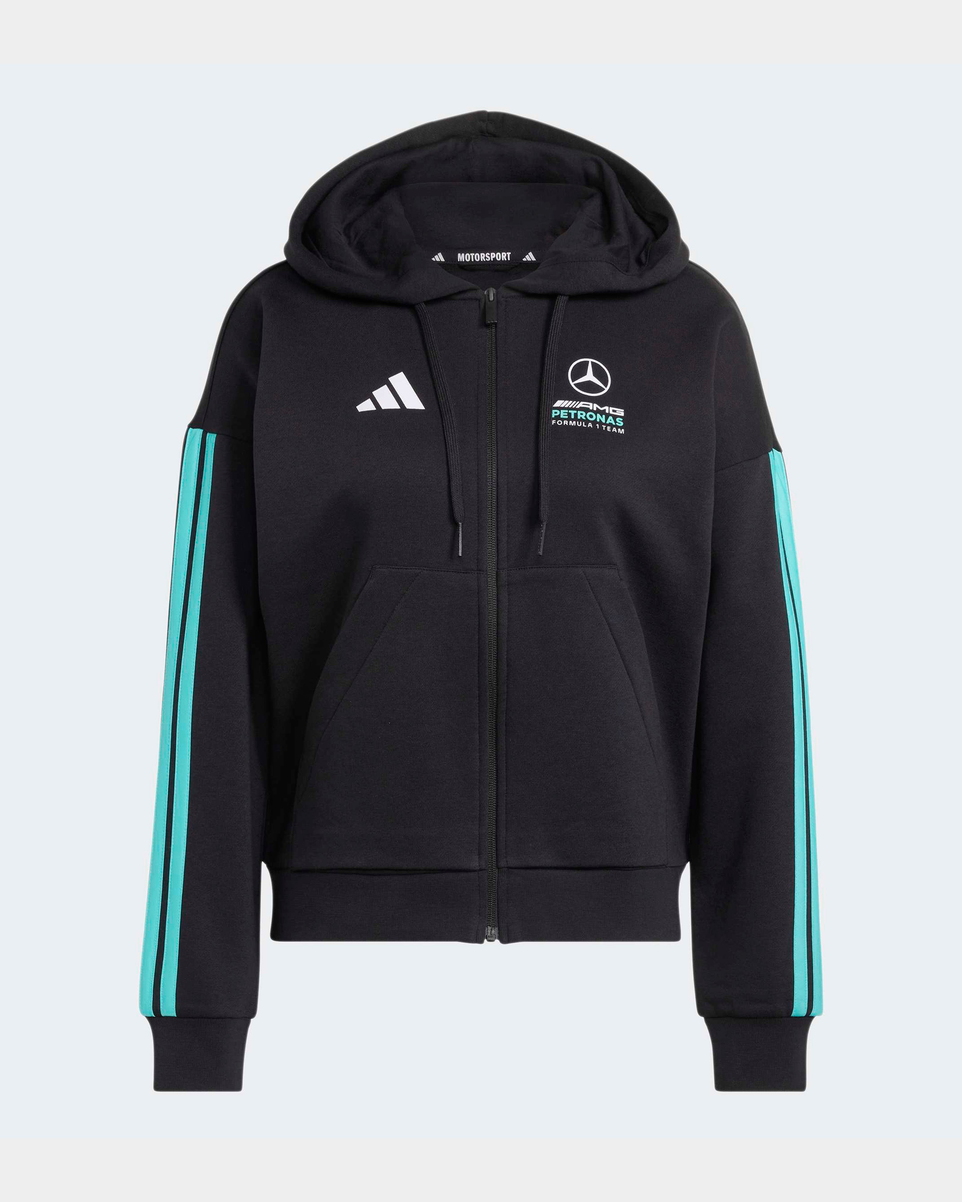 Womens DNA Full-Zip Hoody Black