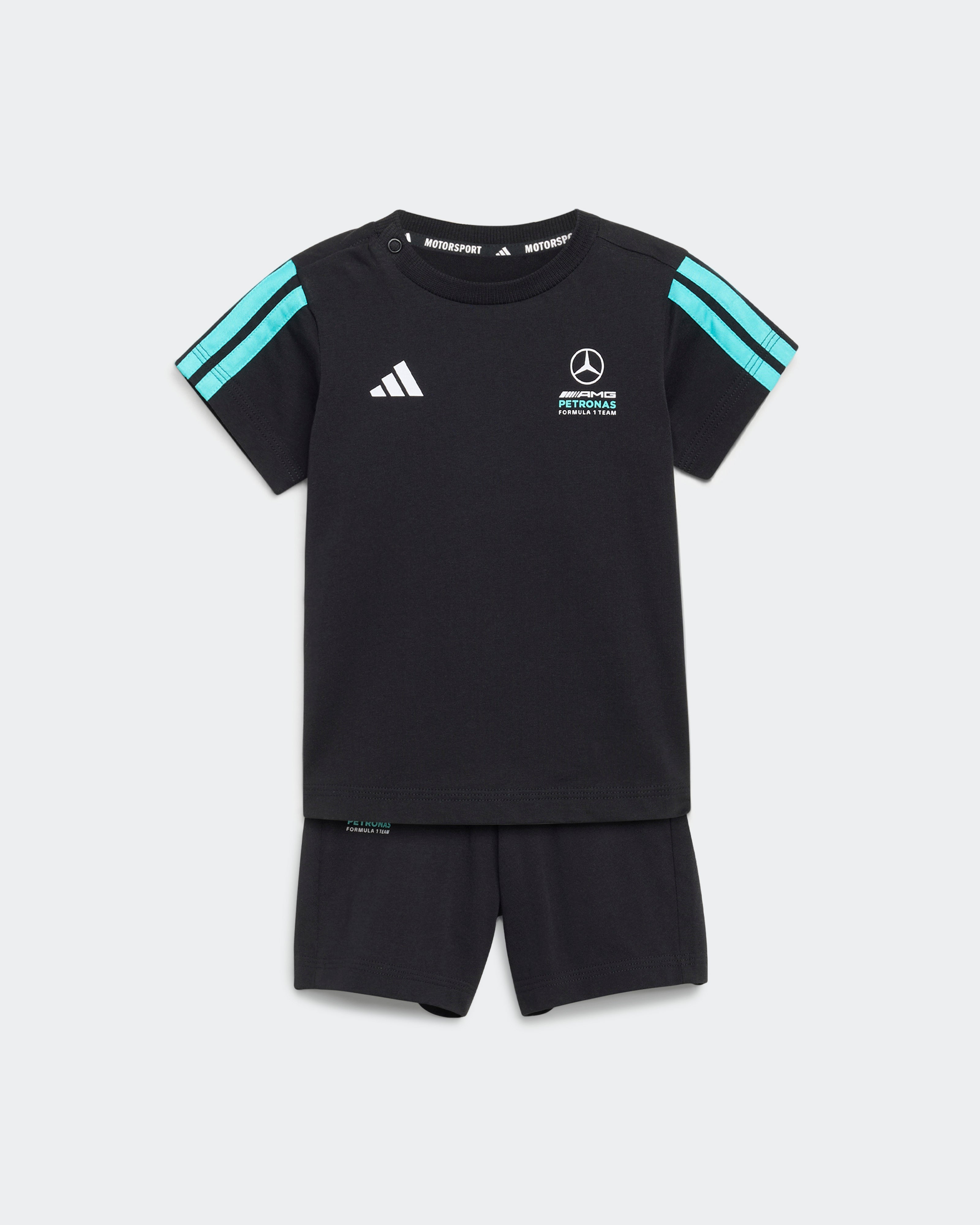 Kids DNA Short-Sleeve Pants Black