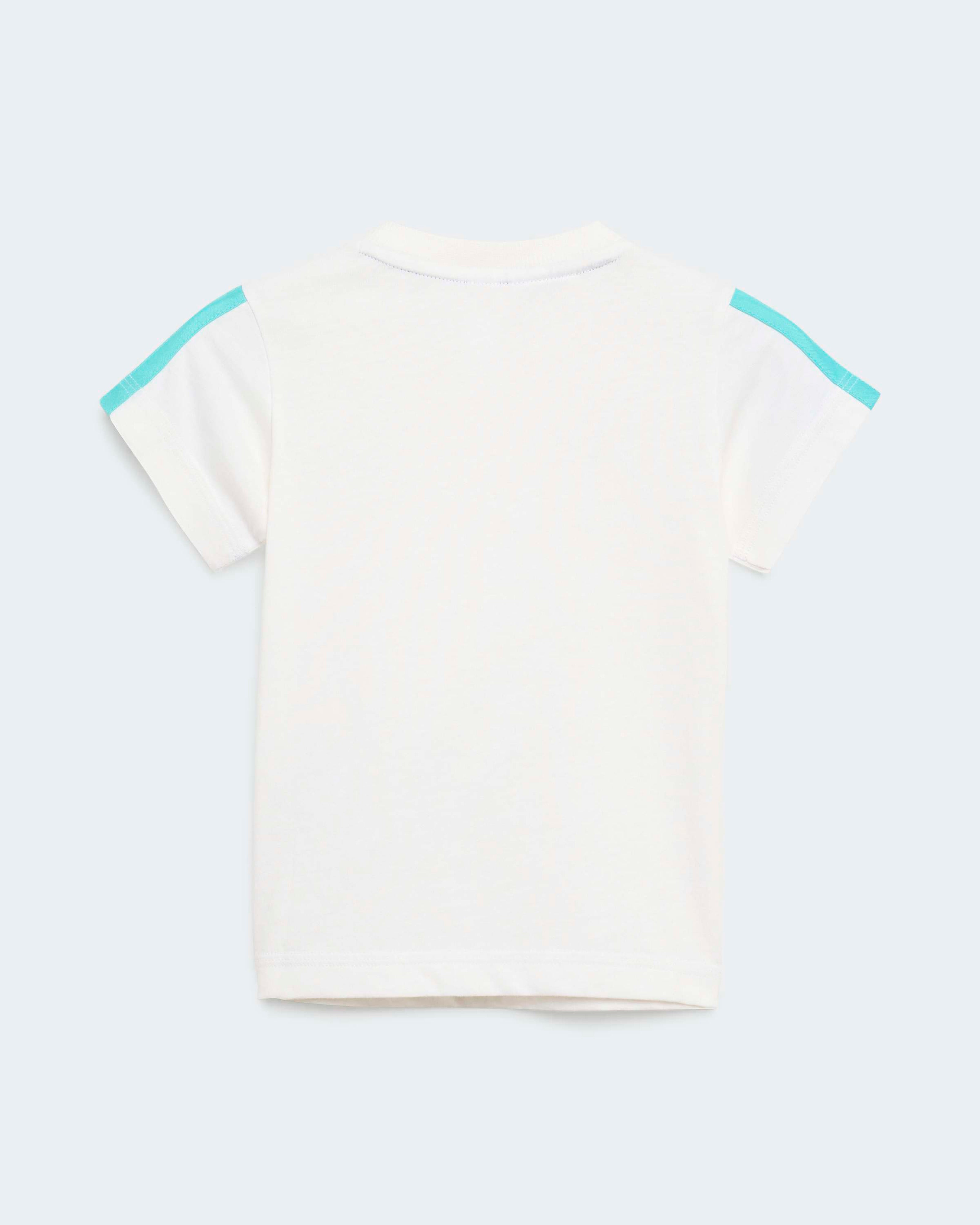 Kids DNA Short-Sleeve Pants White