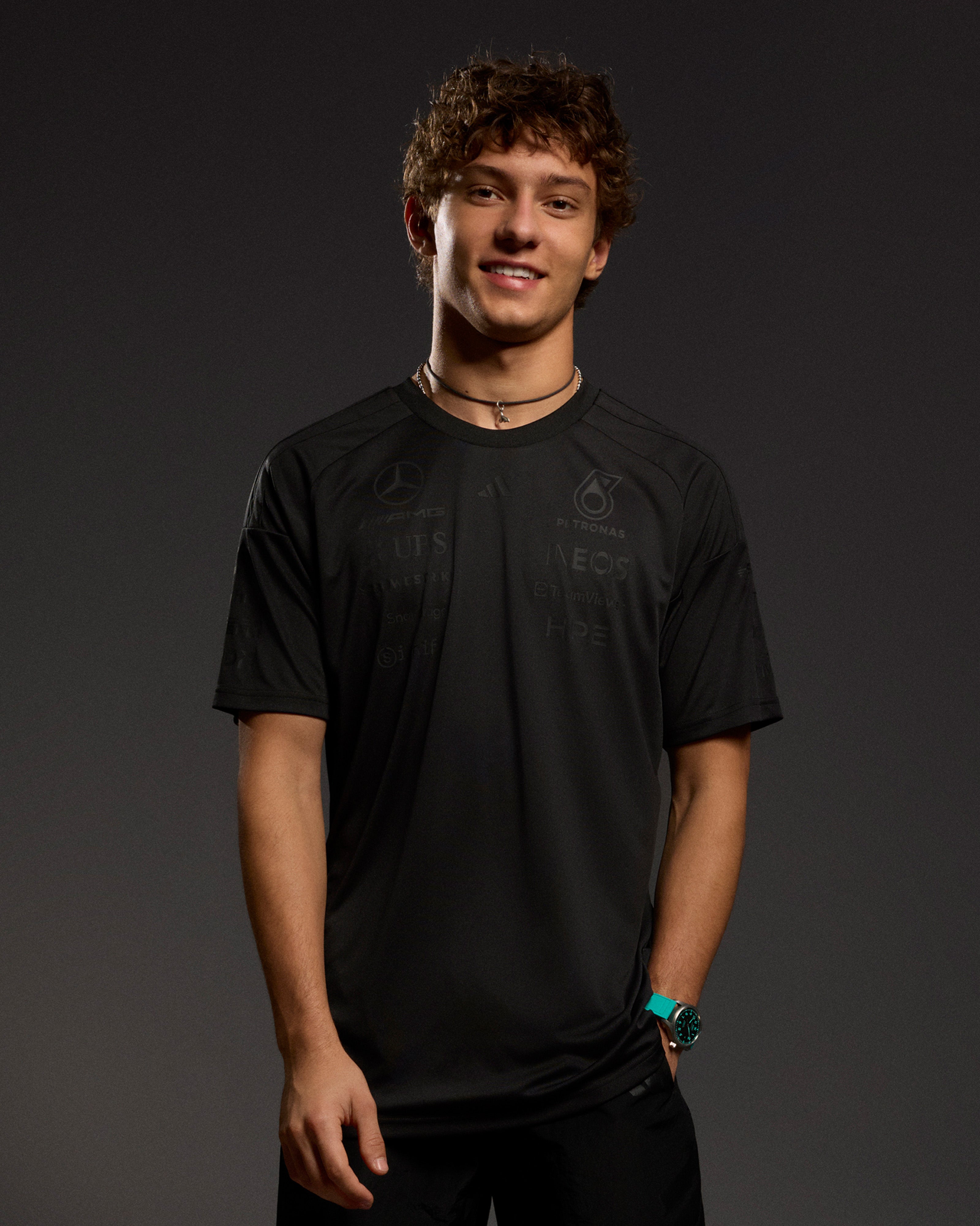 Mens 2026 Lights Out Team Driver Tee Black