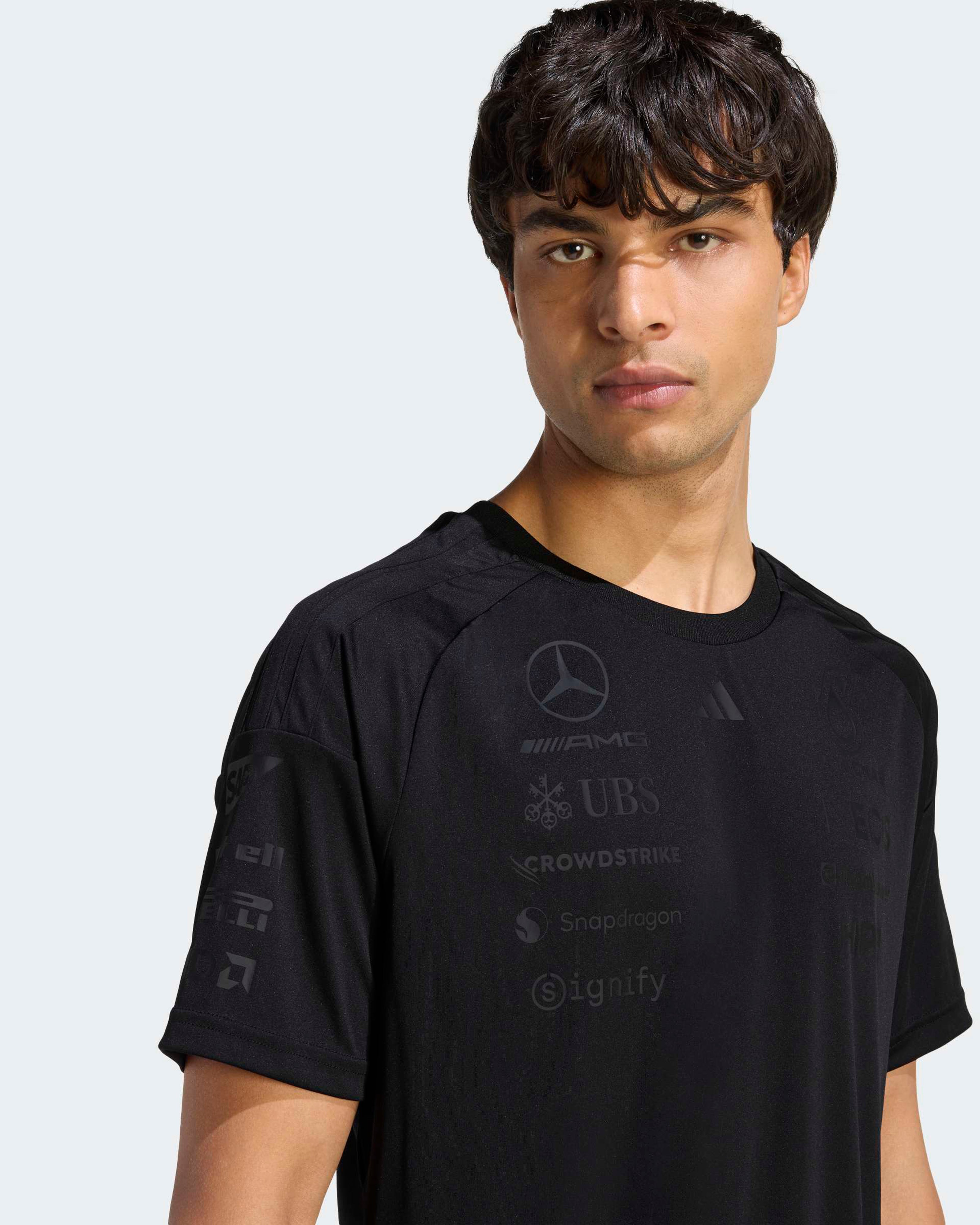 Mens 2026 Lights Out Team Driver Tee Black