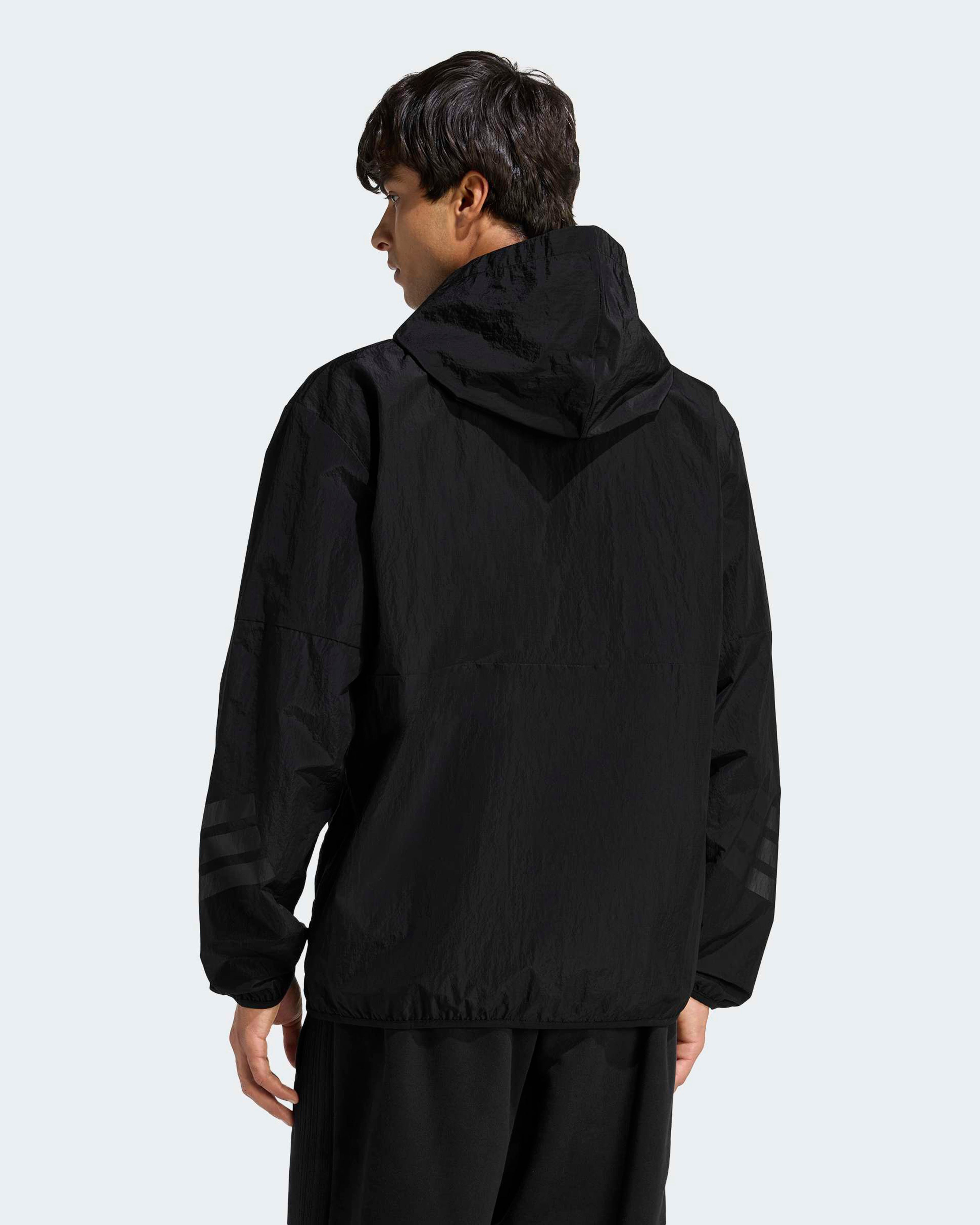 Mercedes-AMG PETRONAS F1 Team Men's Lights Out Windbreaker- Black