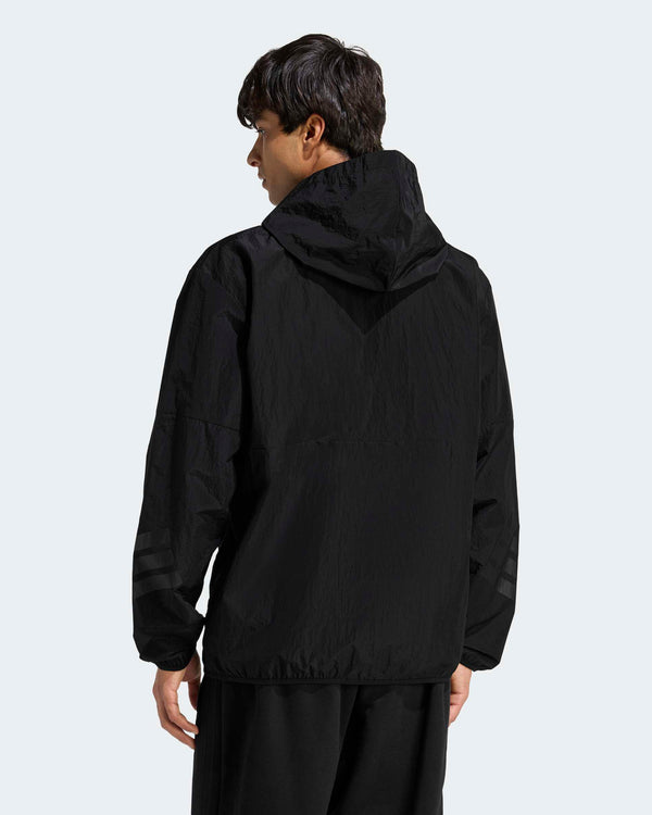 Mens Lights Out Windbreaker Black