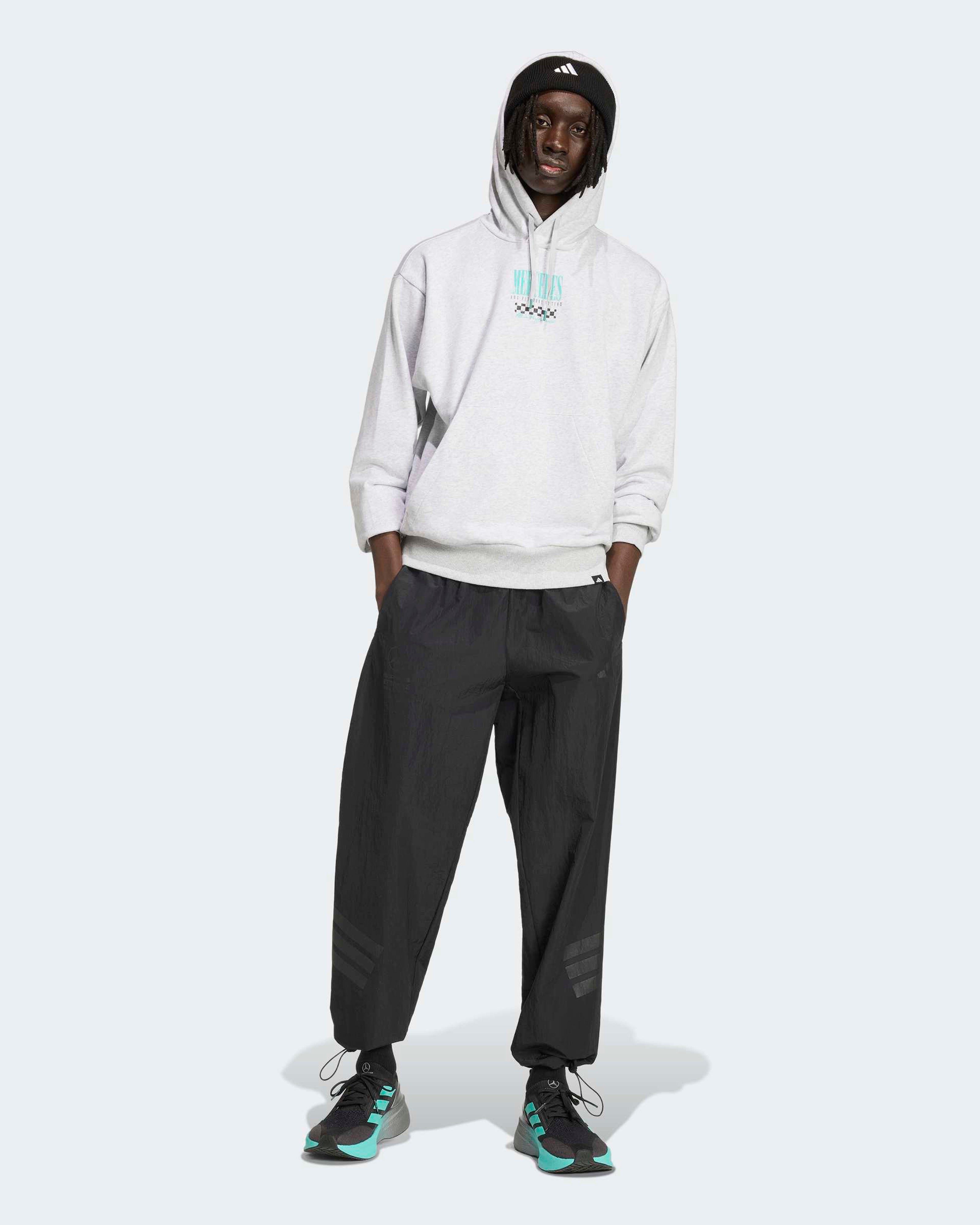 Mens Lights Out Woven Pants Black