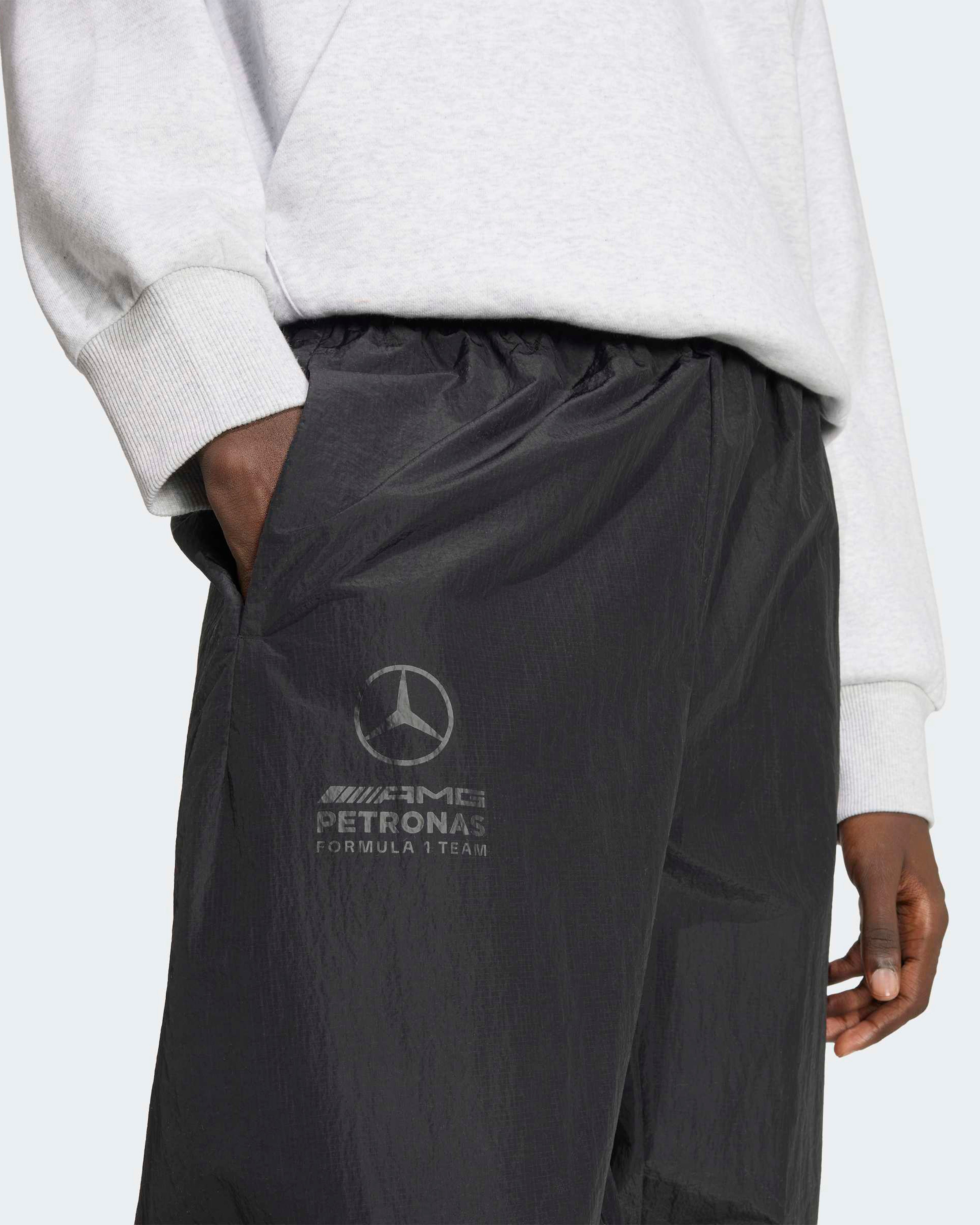 Mens Lights Out Woven Pants Black