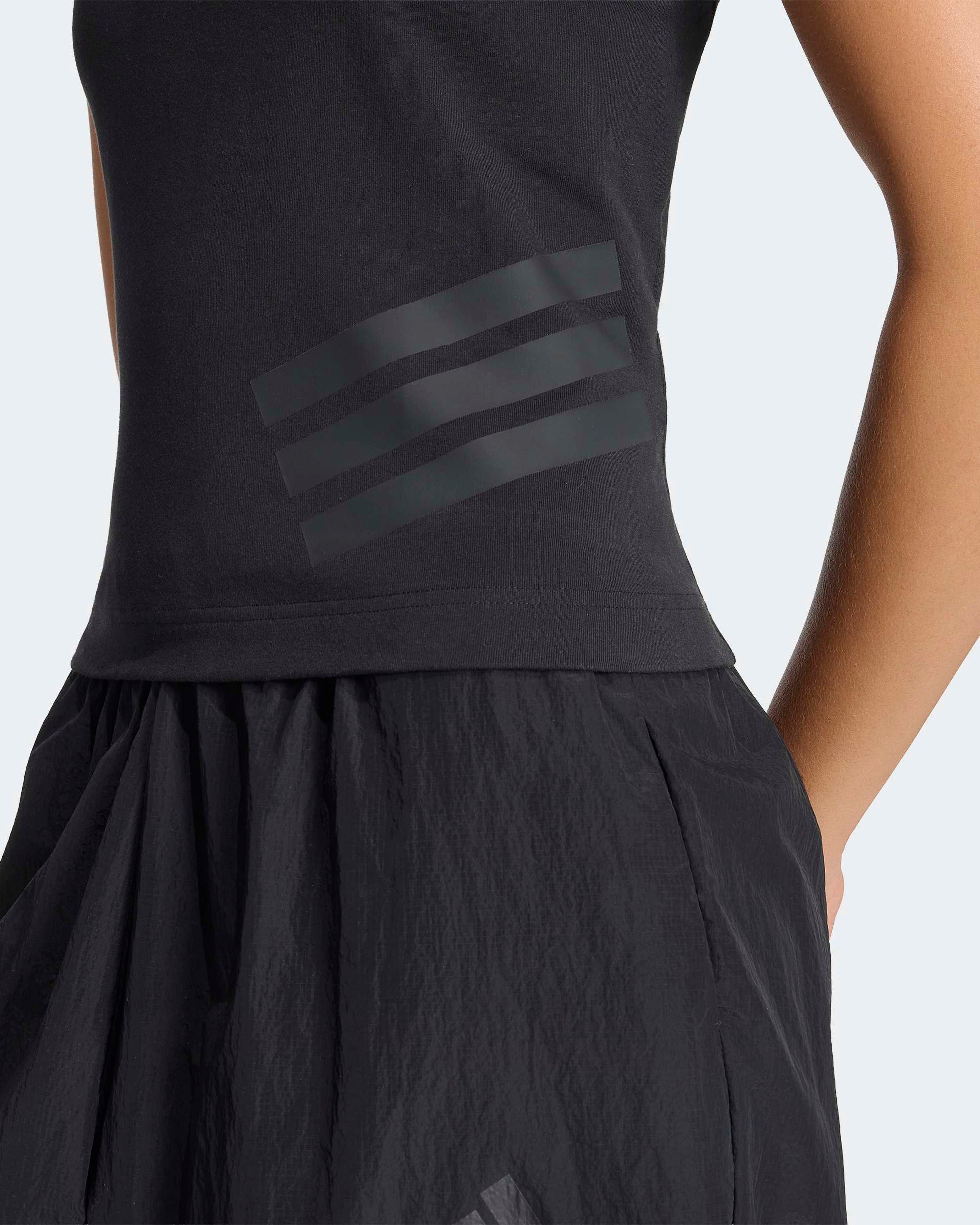 Womens Lights Out Tank Top Black