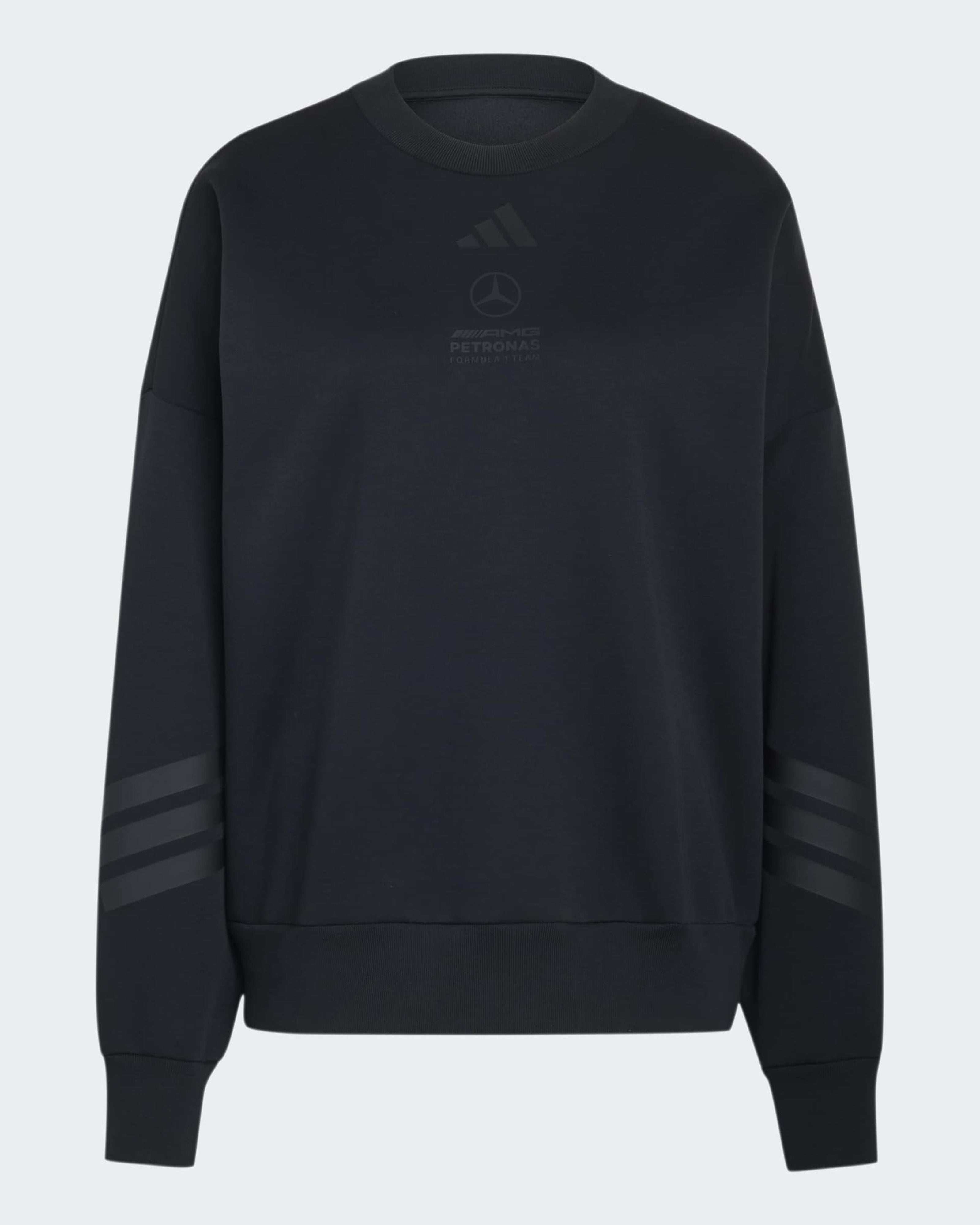 Womens Lights Out Sweat Top Black