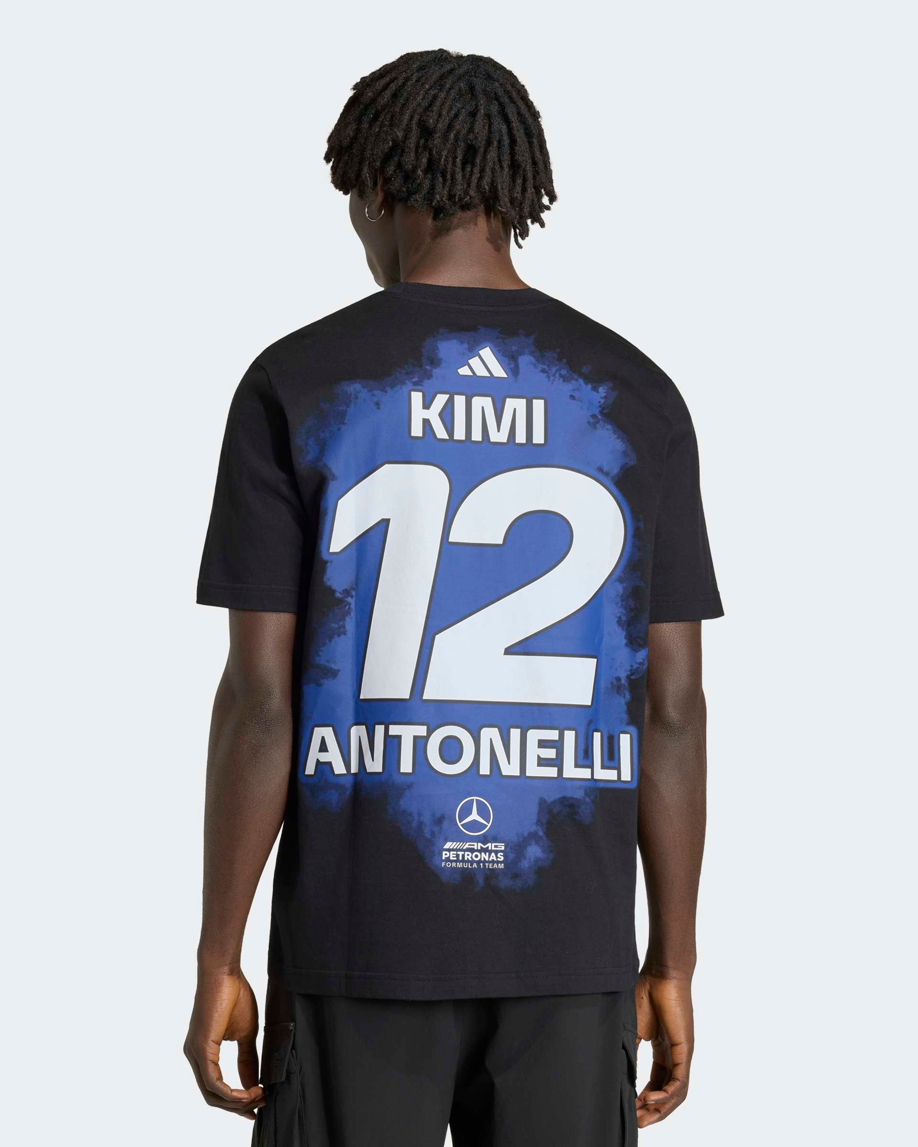 Mens Kimi Antonelli T-shirt Black