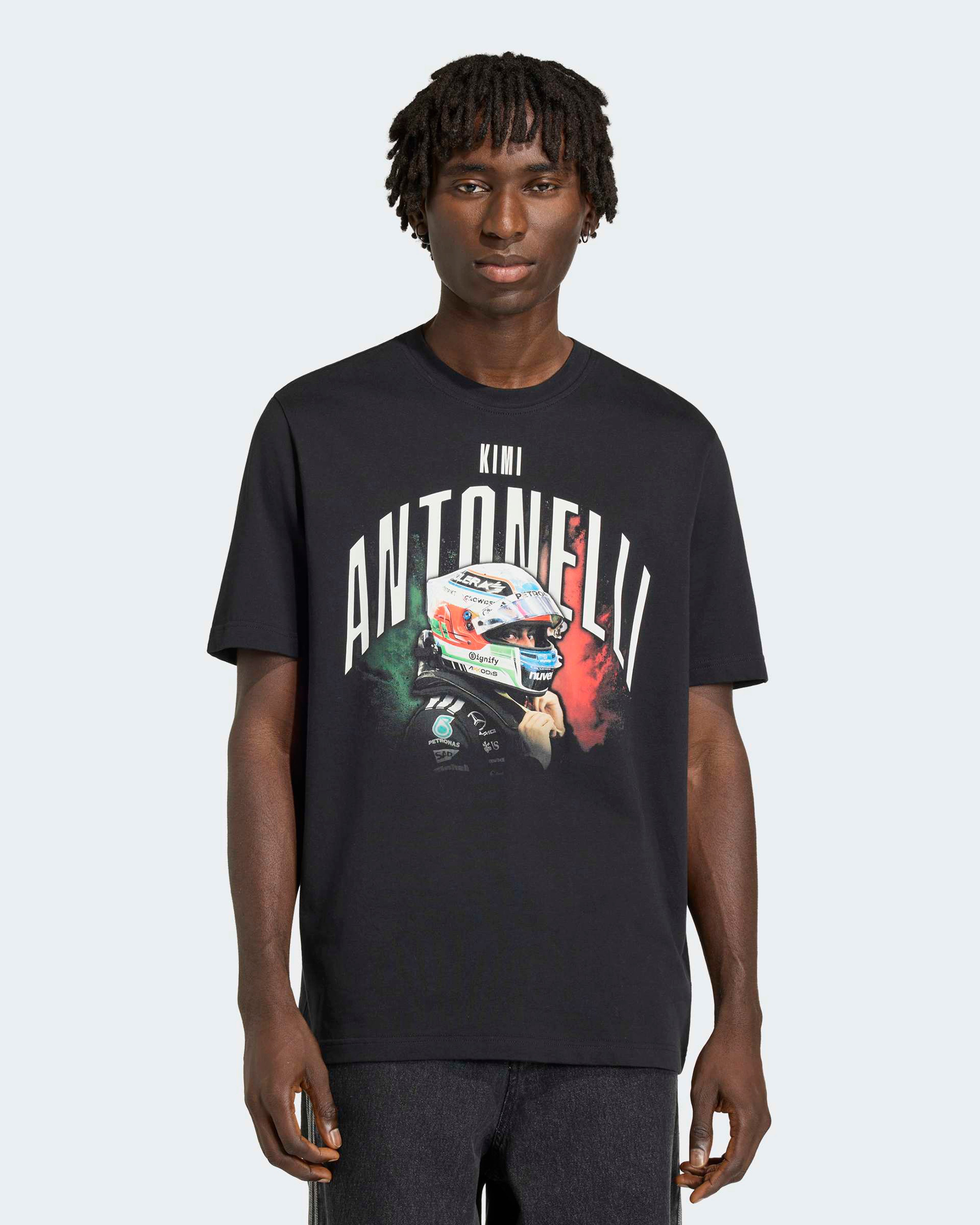 Mens Kimi Antonelli Graphic T-shirt Black