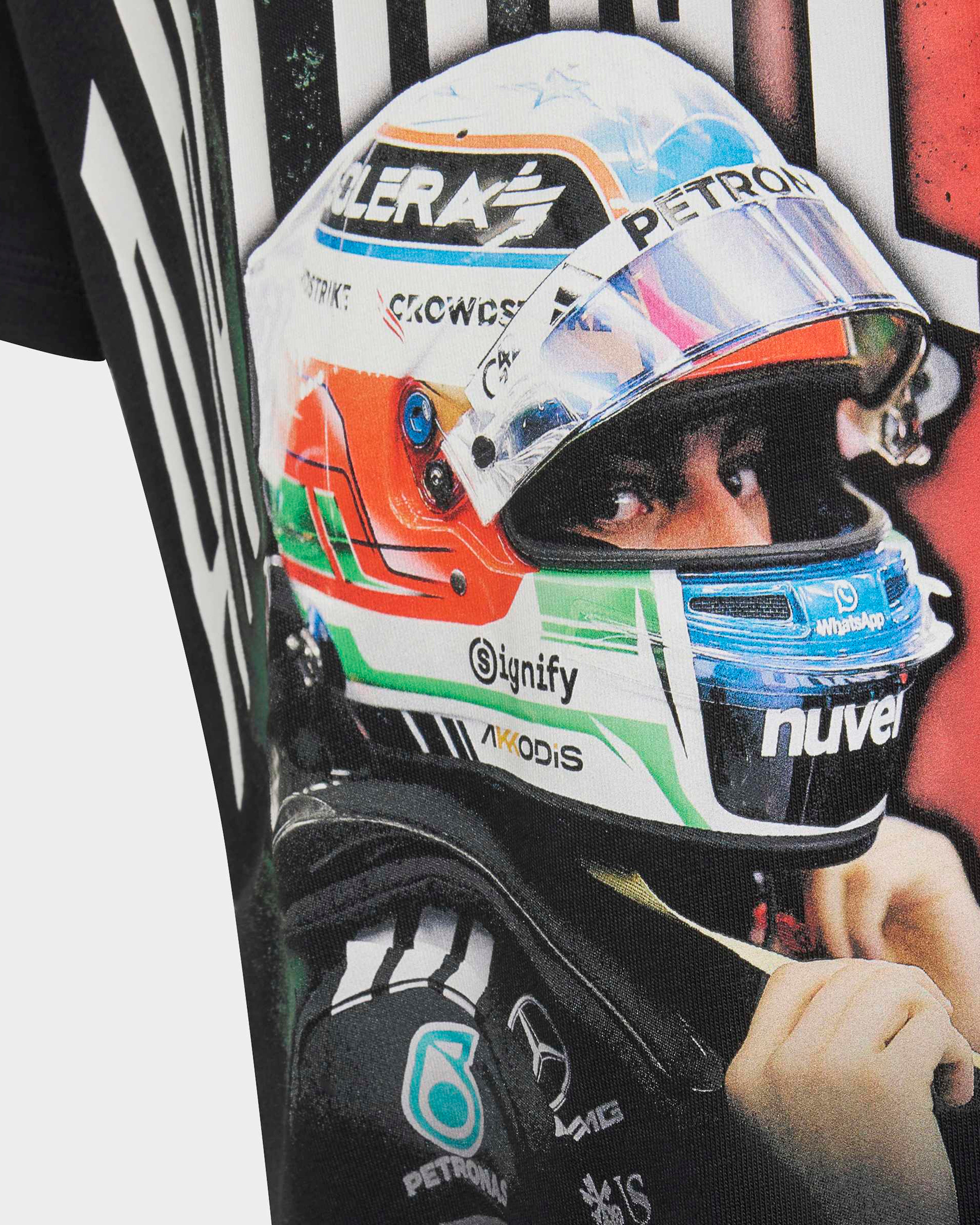 Kids Kimi Antonelli Graphic T-shirt Black