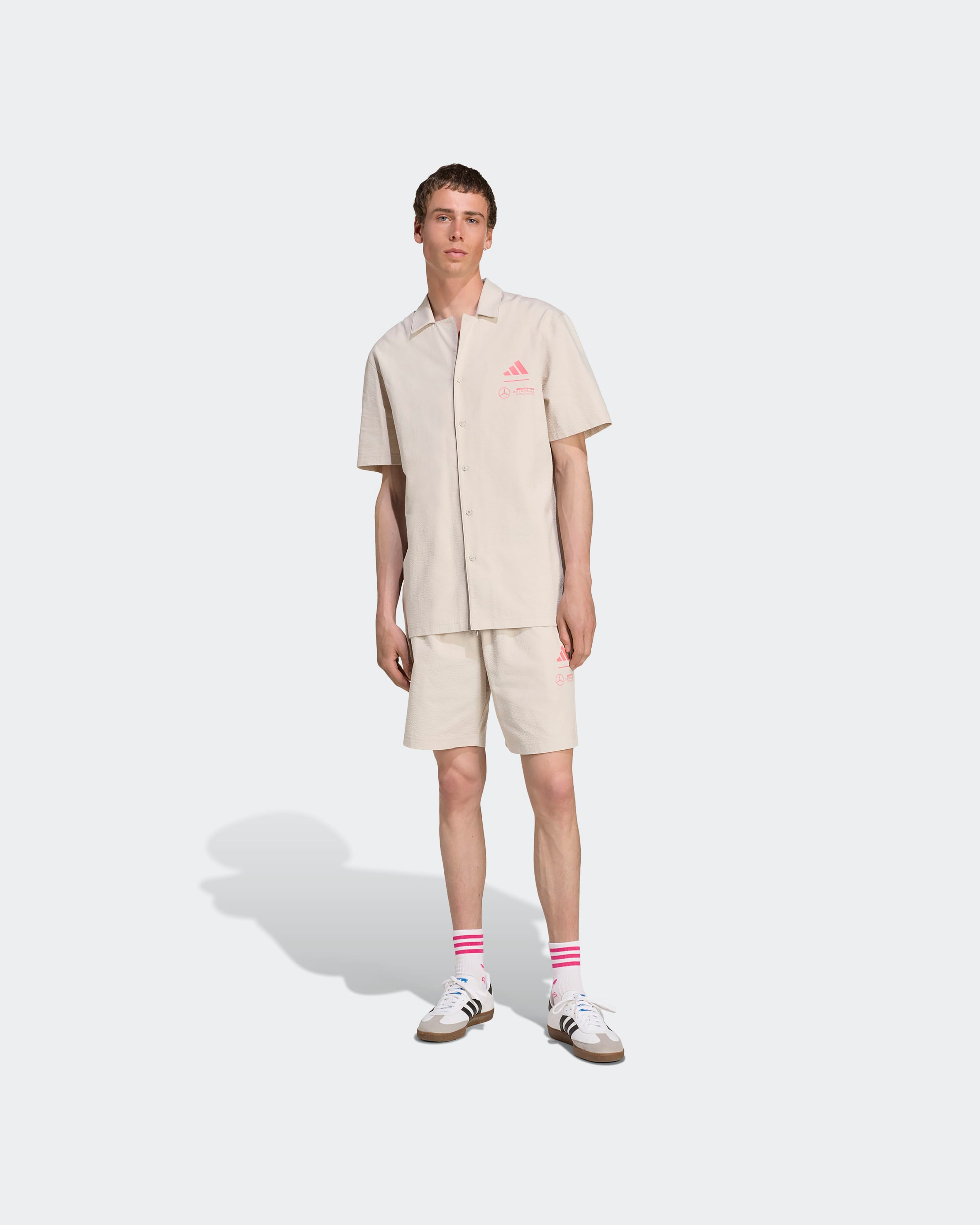 Mens Miami Shirt Beige