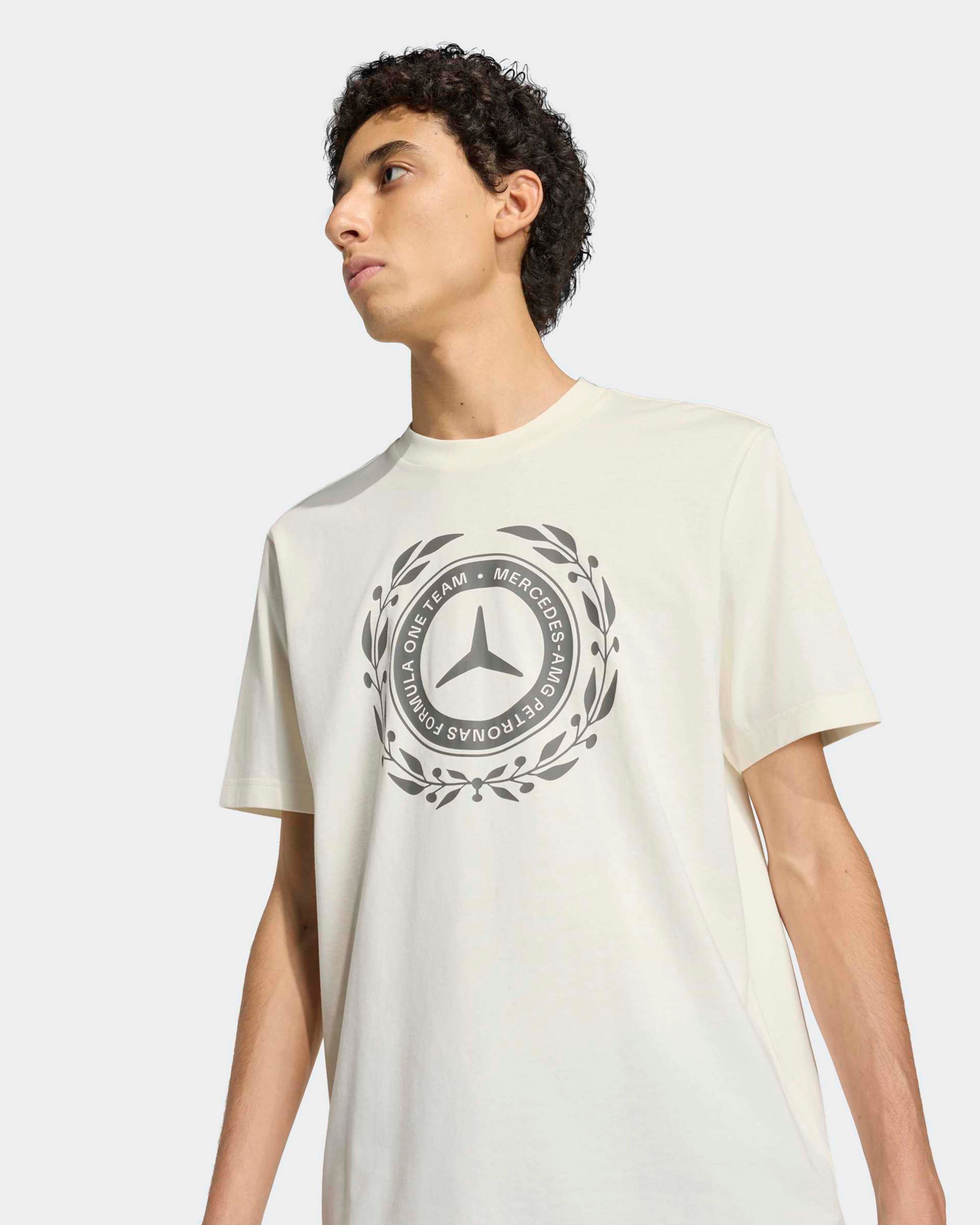 Mens Silver Arrows Heritage Logo T-shirt Off