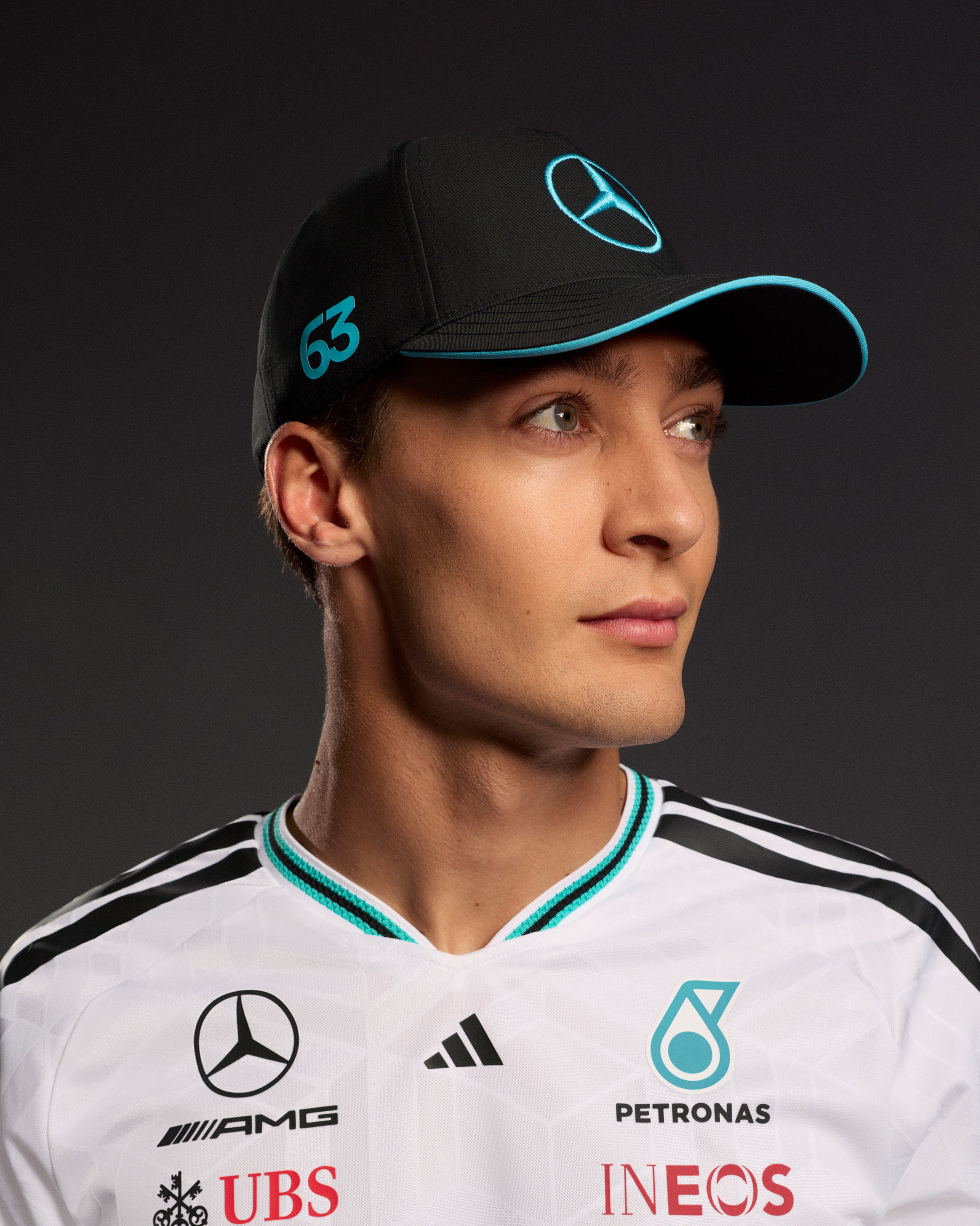 2026 George Russell Cap - Black | Mercedes-AMG PETRONAS F1 Team