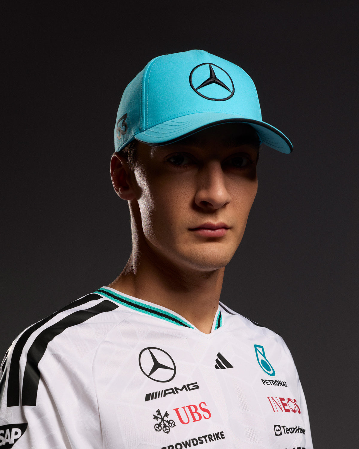 Mercedes-AMG PETRONAS F1 Team George Russell Cap - Blue | Official 2026 ...