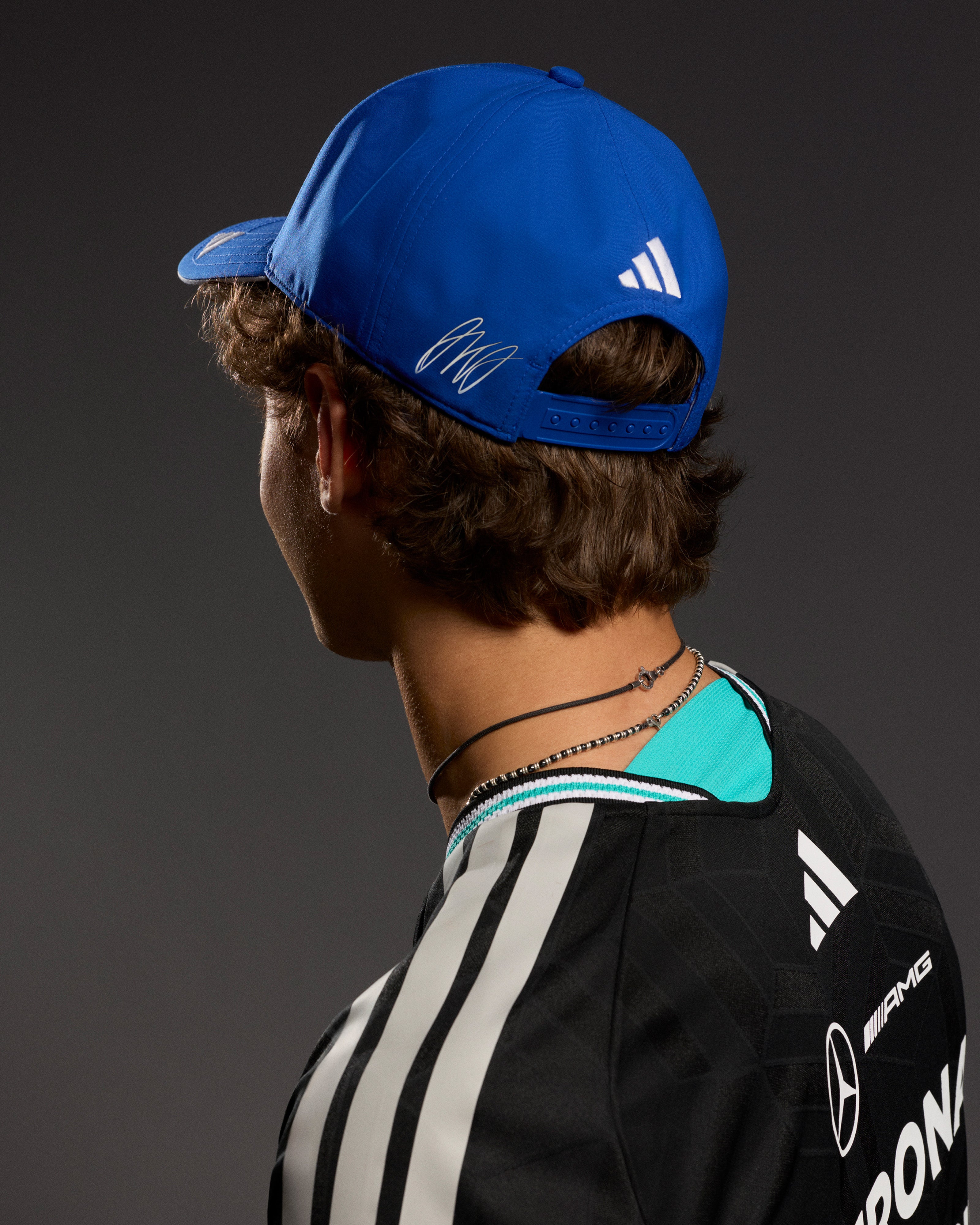 Mercedes-AMG PETRONAS F1 Team Kimi Antonelli #12 Cap - Blue (2026