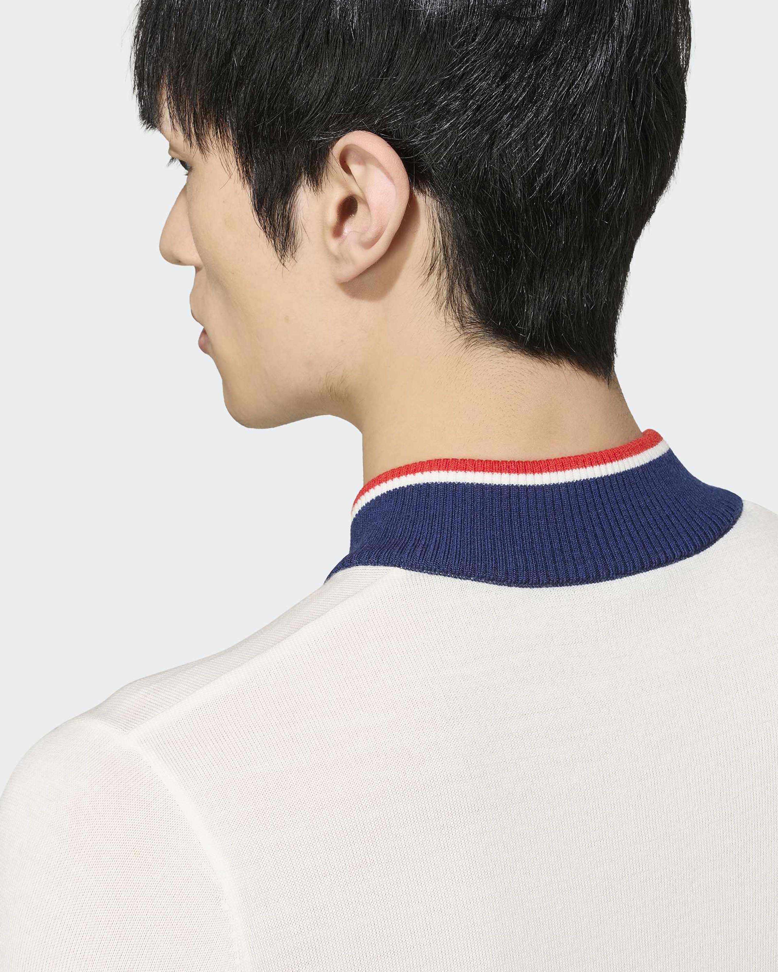 Mens Giro Di Mercedes Merino Top Great Britain White