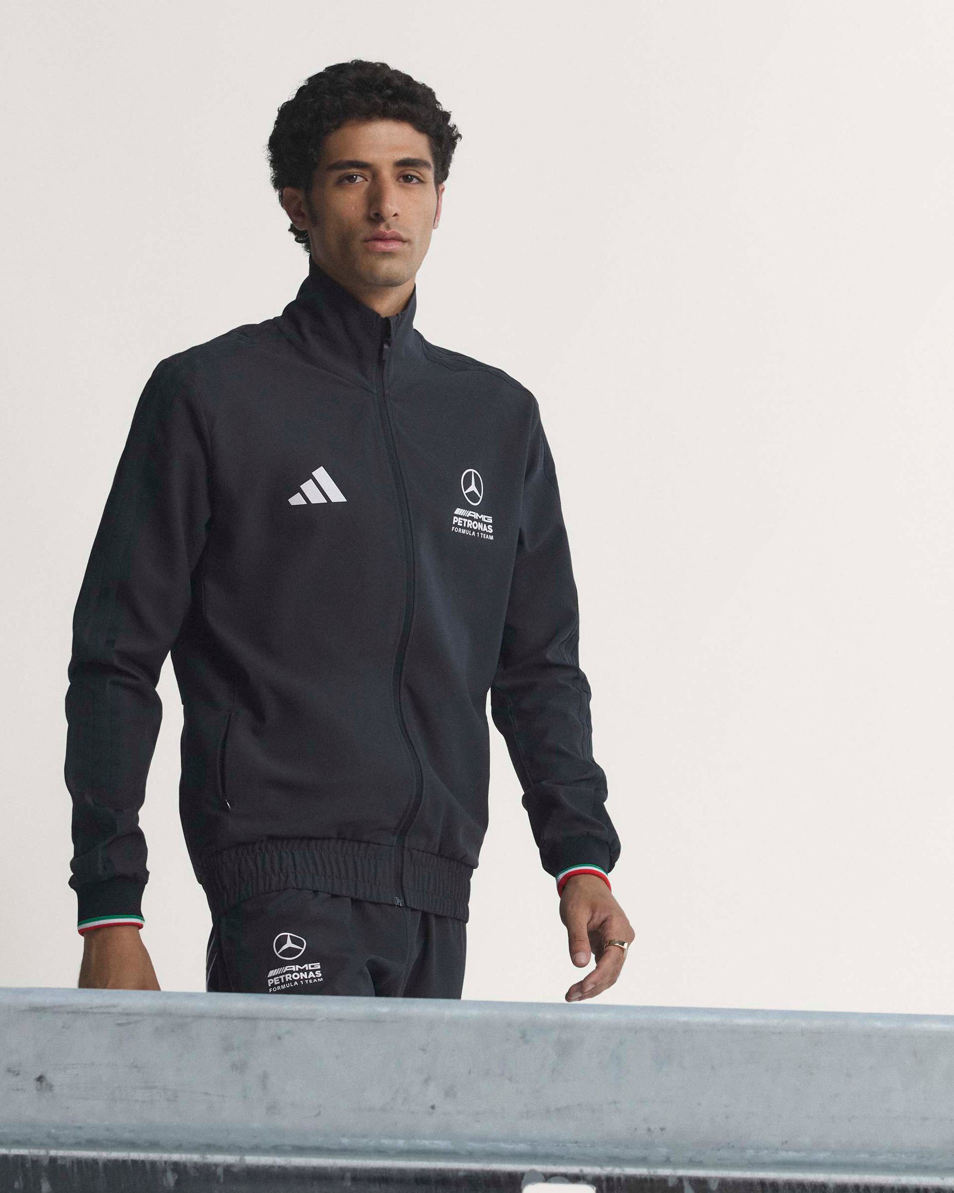 Mens Giro Di Mercedes Track Top Black