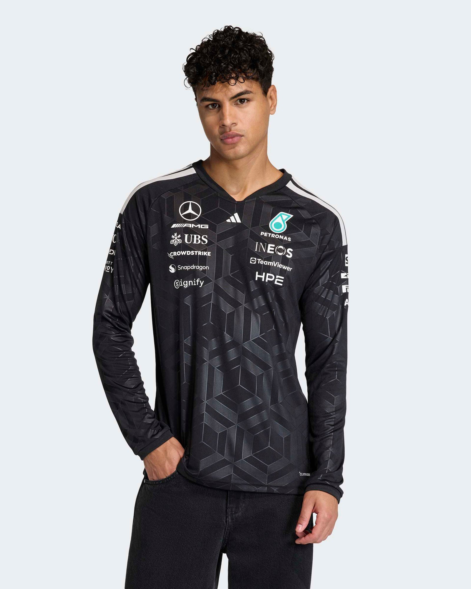 Mercedes AMG Petronas T-shirt de l'équipe F1 2024 pour homme, Vert Mercedes AMG Petronas T-shirt de l'équipe F1 2024 pour homme, Vert