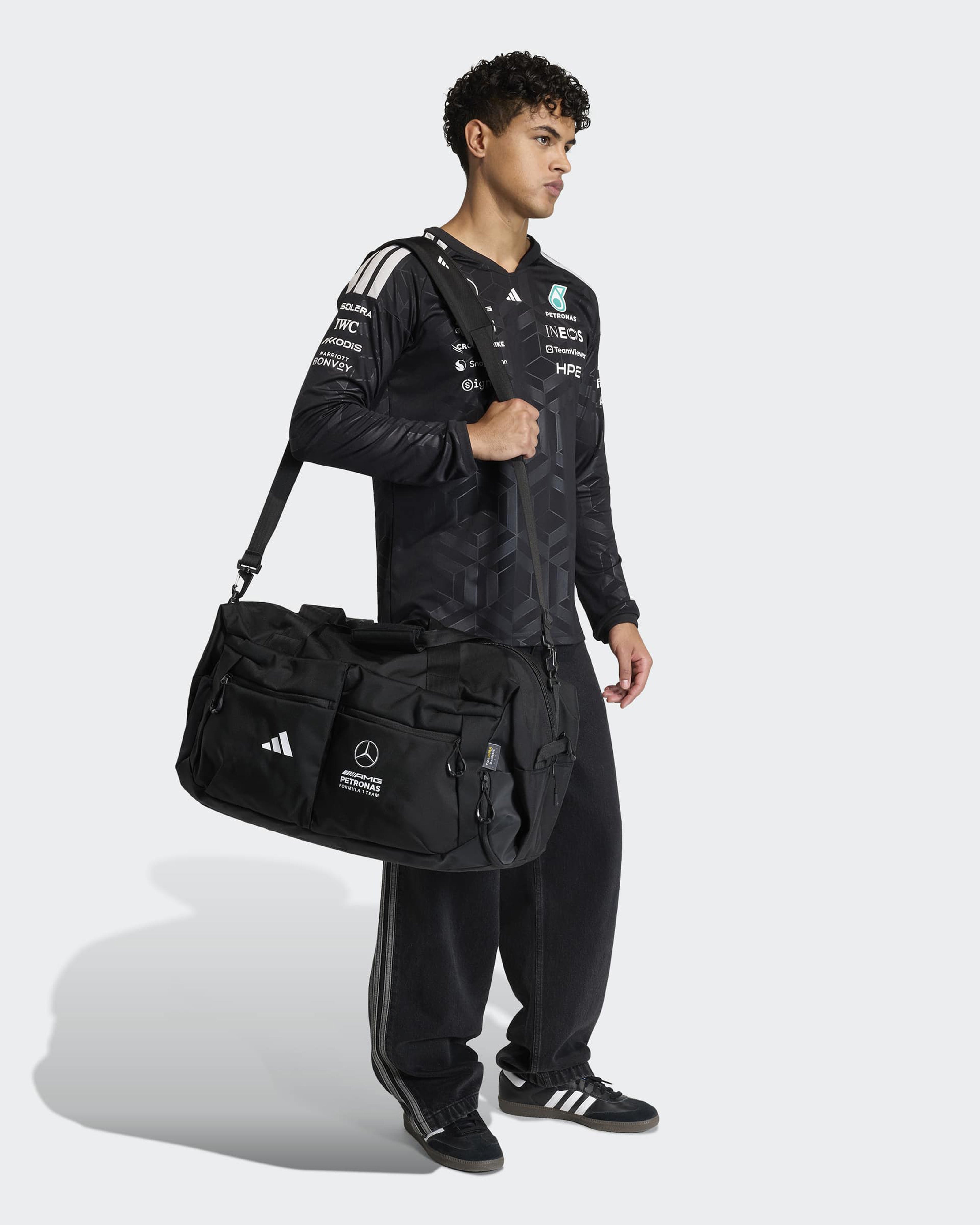 Mens 2026 Team Long-Sleeve Driver Tee Black