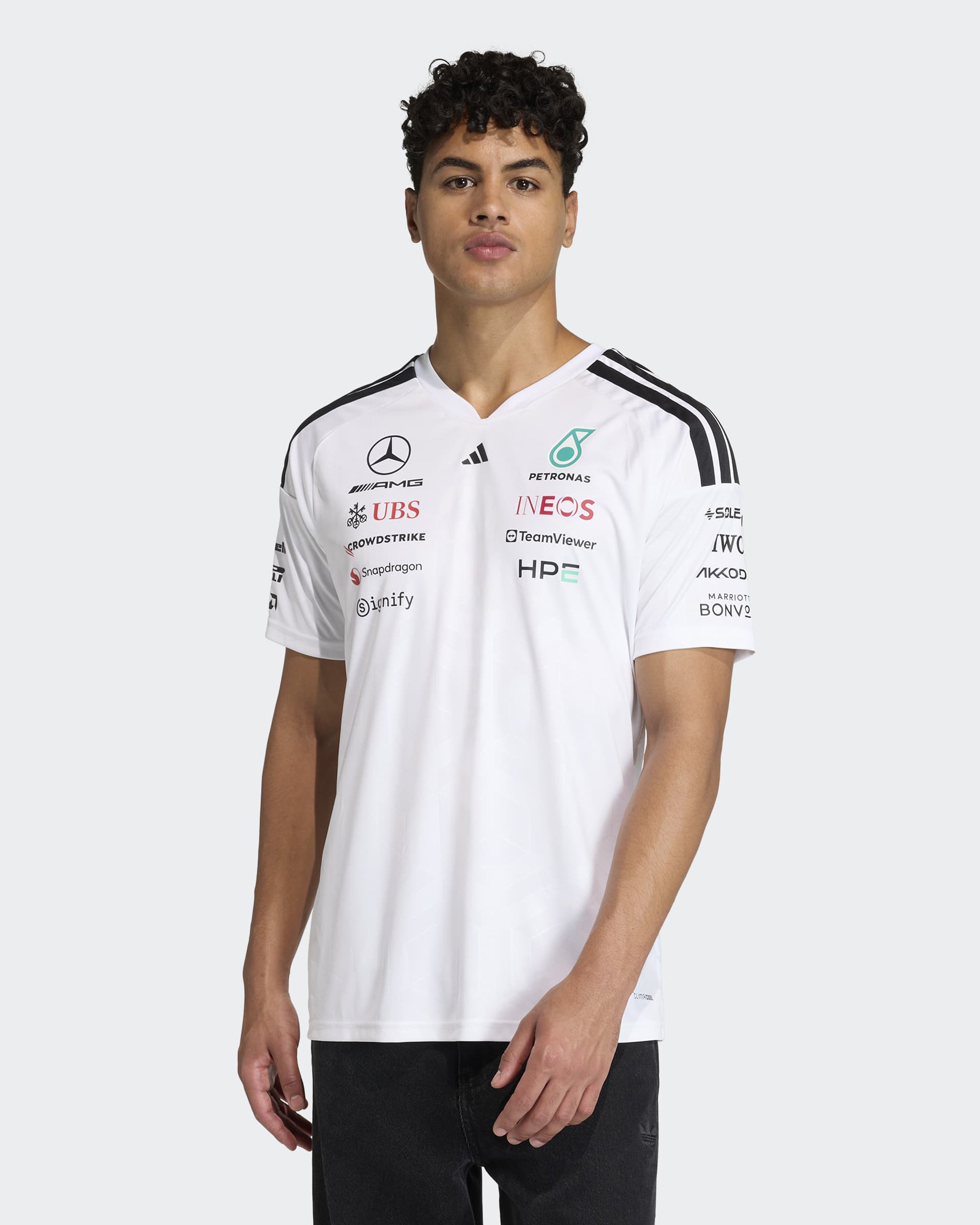 Mens 2026 Team Driver Tee White