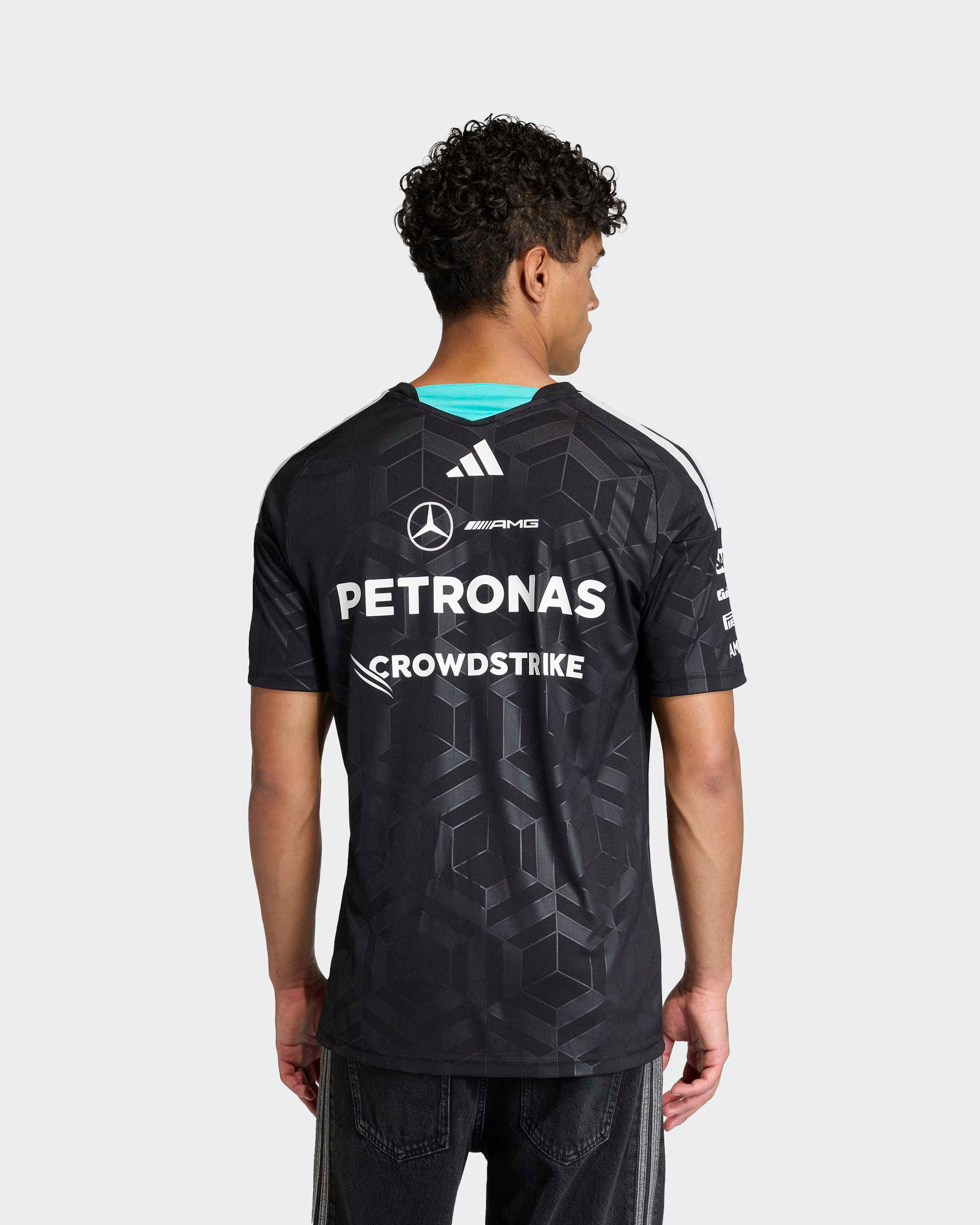 Men's 2026 Team Driver T-shirt - Black | Mercedes-AMG PETRONAS F1