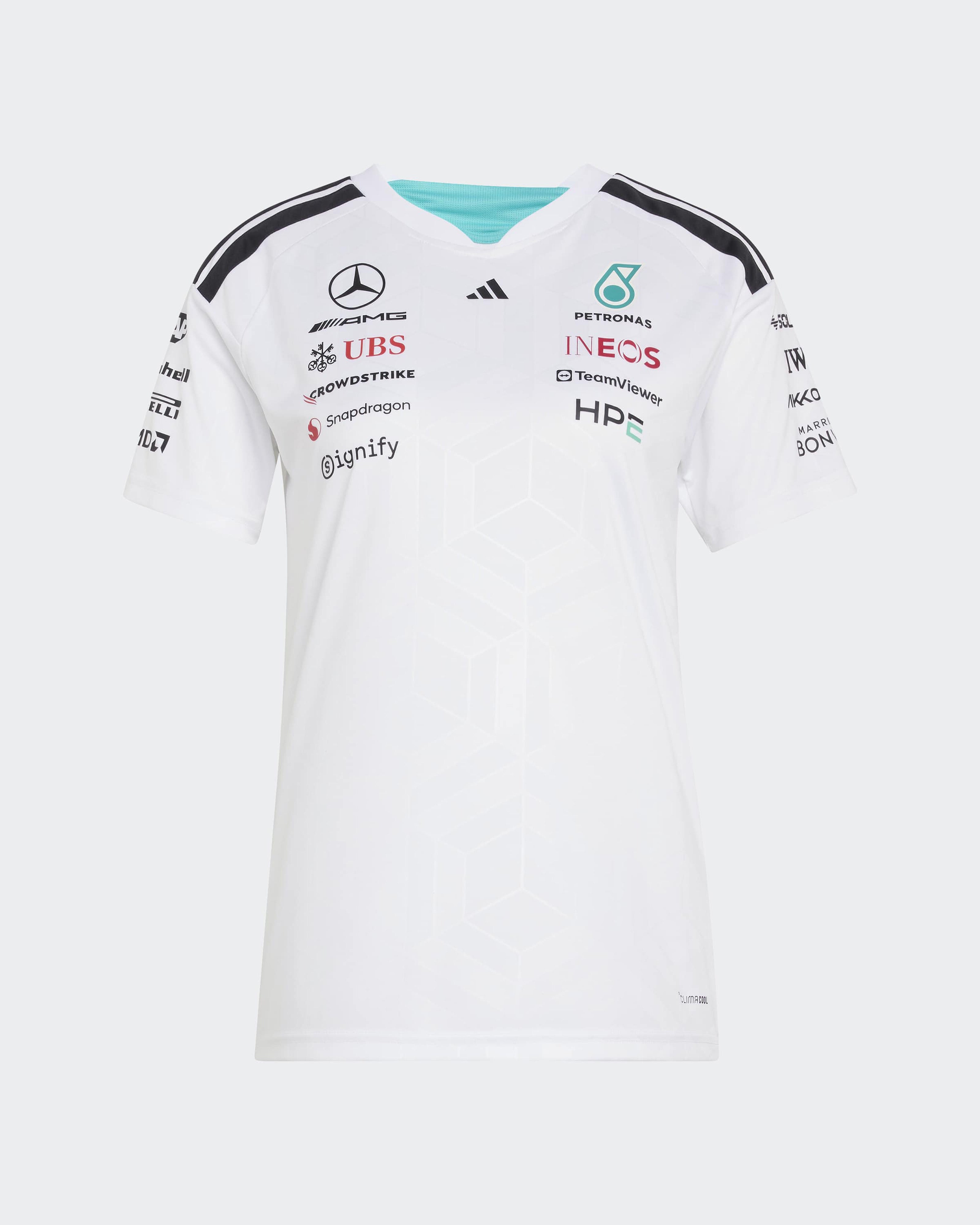 Womens 2026 Team Driver Tee White