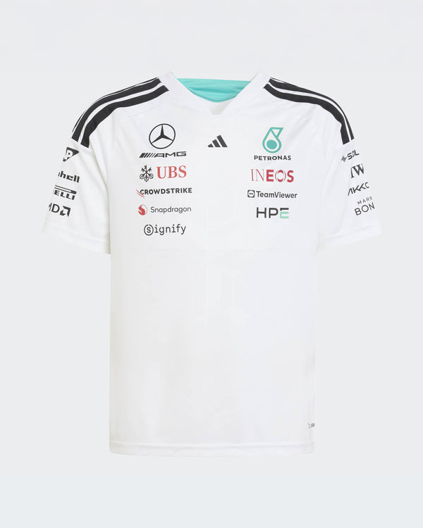 Kids 2026 Team Driver Tee White