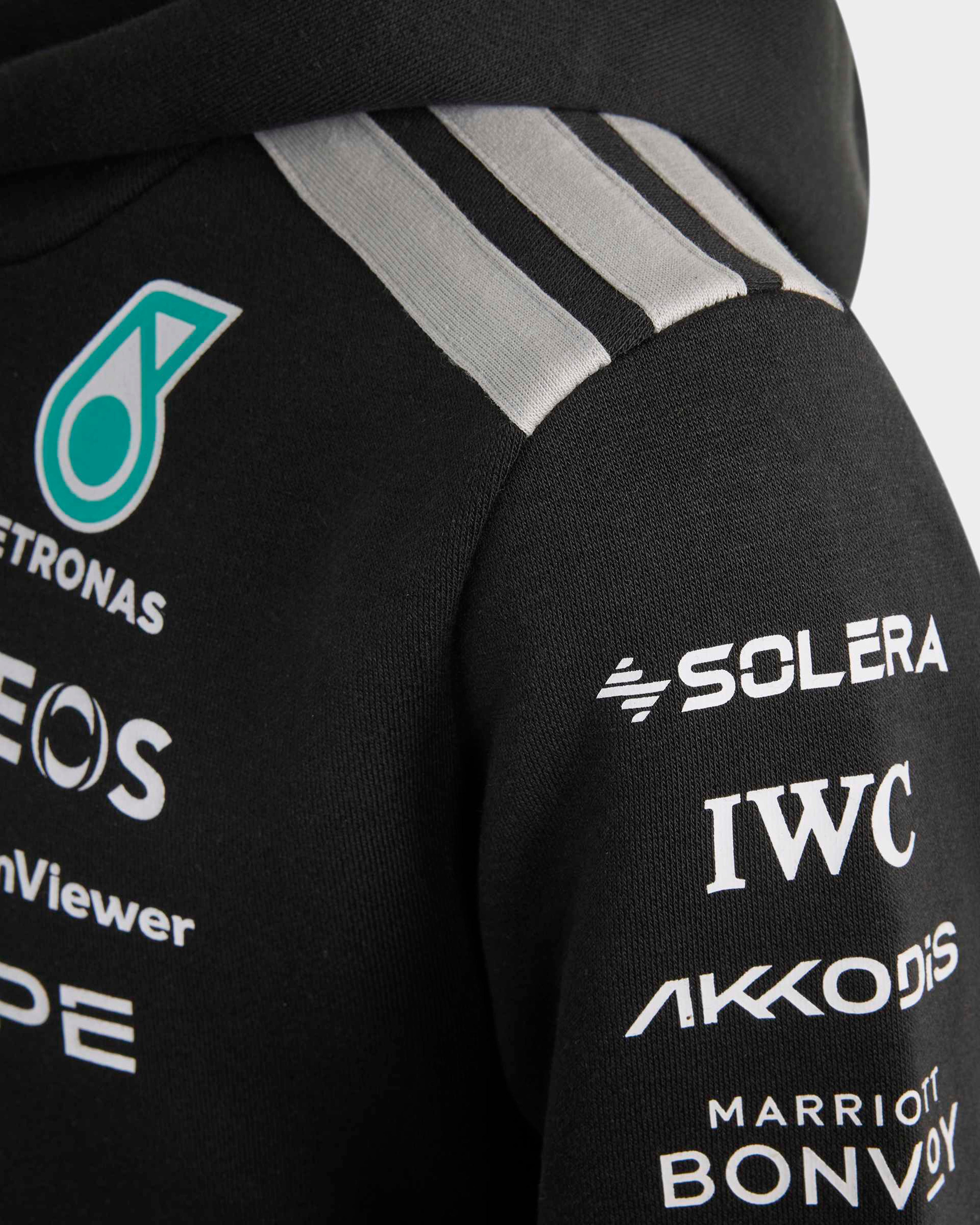 Kids 2026 Team Hoody - Black | Mercedes-AMG PETRONAS F1 Team