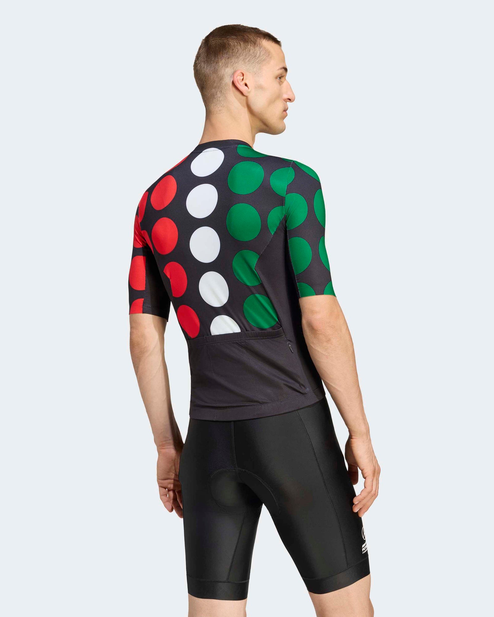 Mens Giro Di Mercedes Cycling Jersey Black