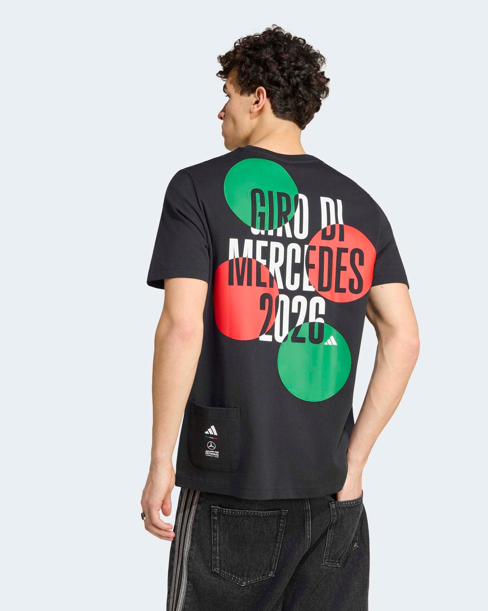 Mens Giro Di Mercedes T-shirt Black