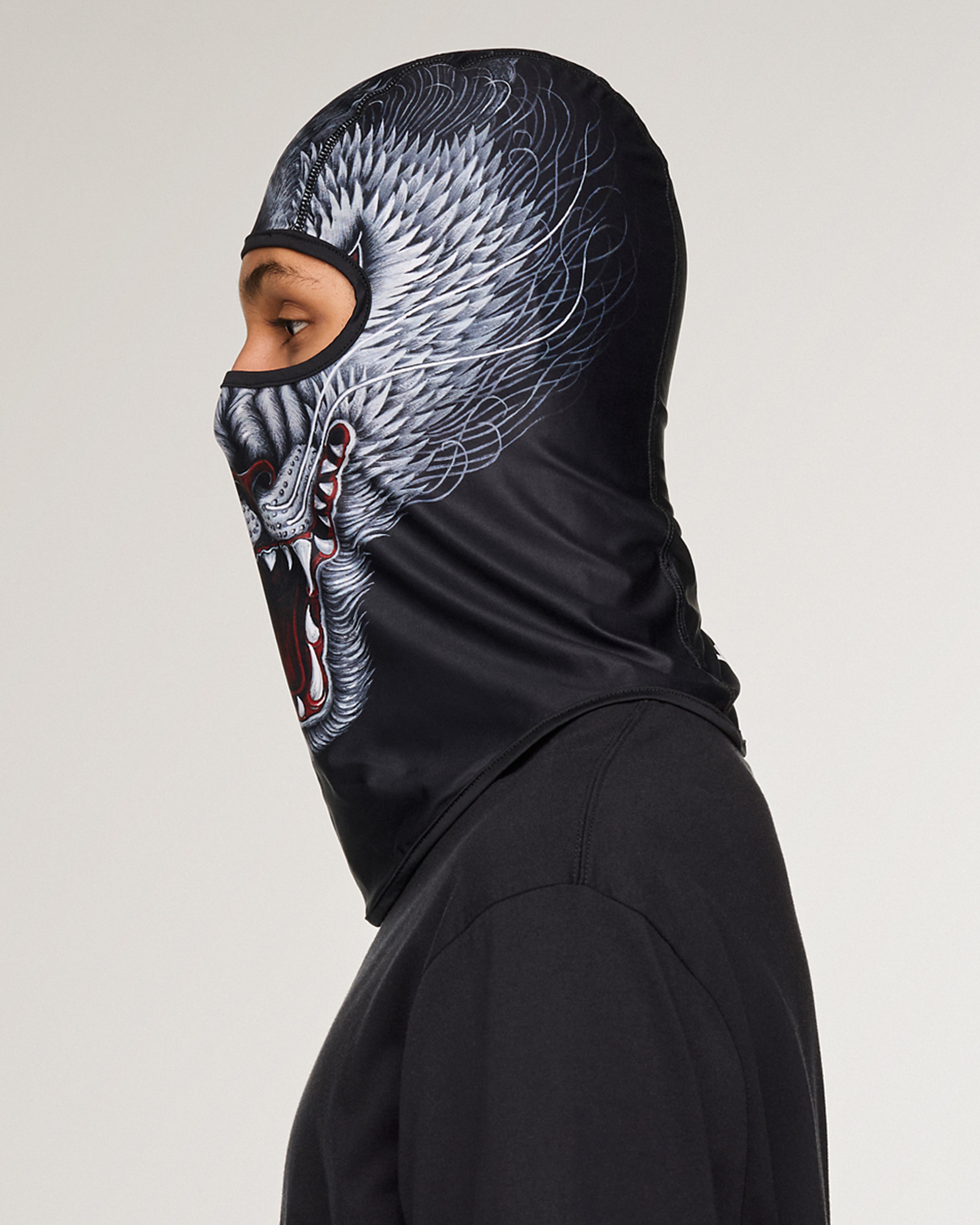 Y-3 Wolf Balaclava Black