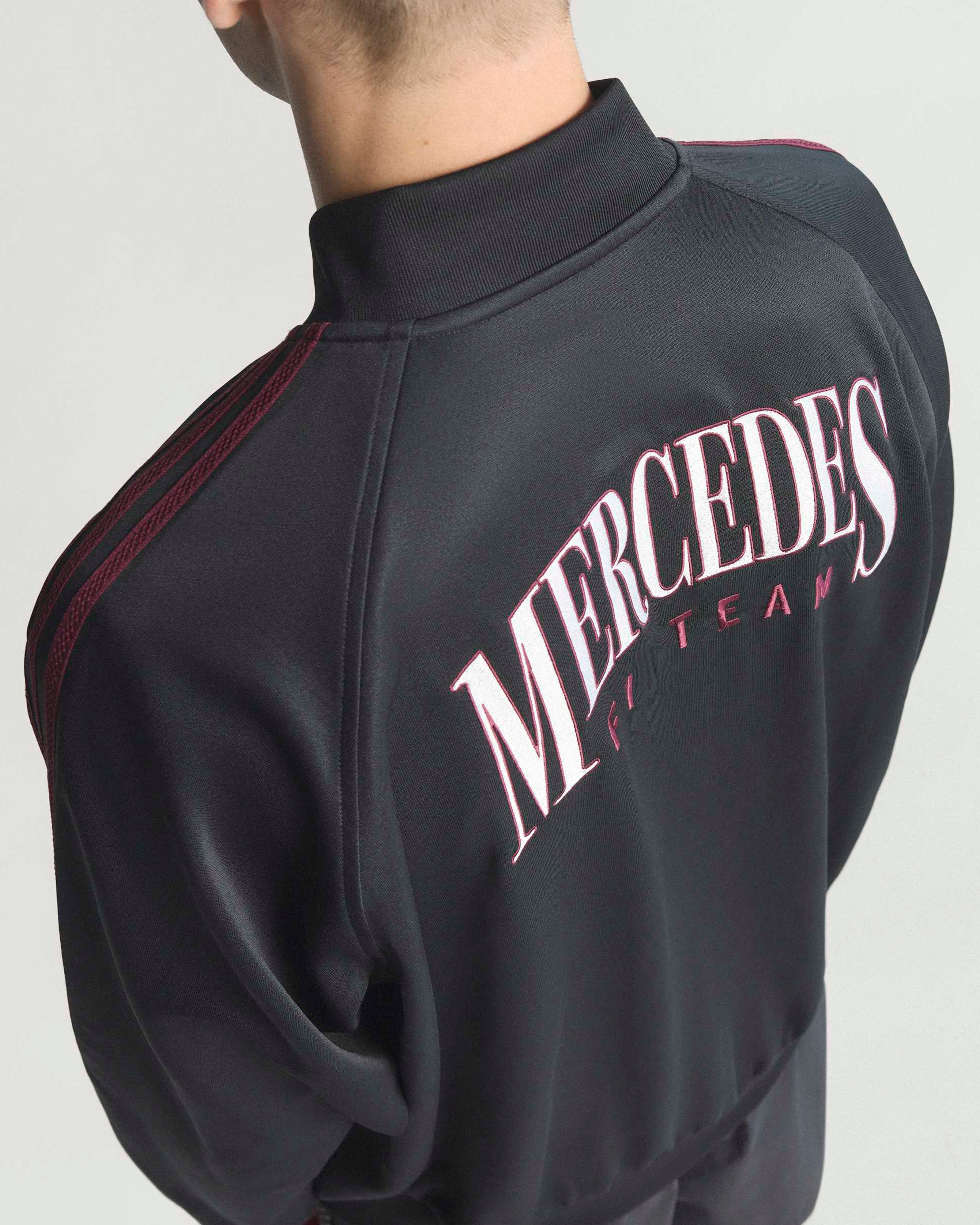 Mens Las Vegas Track Top Black