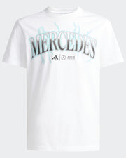 Mens Mercedes Graphic T-shirt White