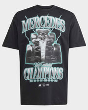 Mens Champions Graphic T-shirt Black