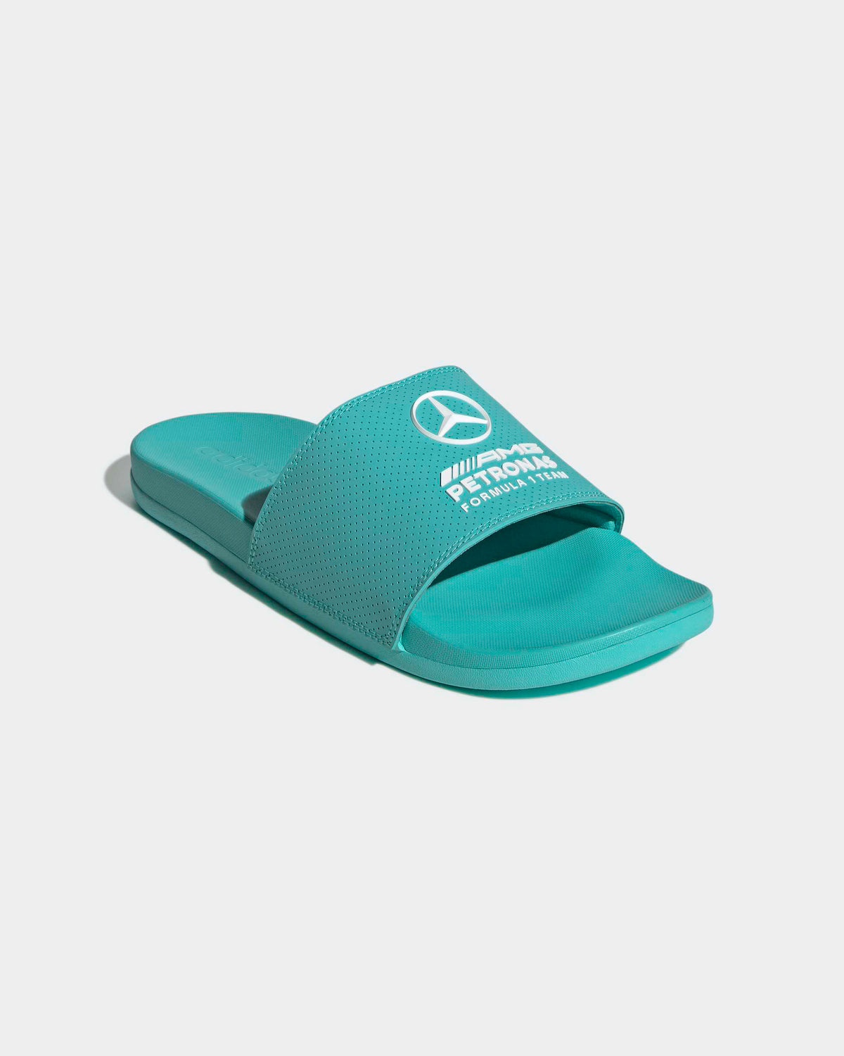 Adilette Comfort Slides Teal Mercedes AMG PETRONAS F1 Team X Adidas adilette-comfort-slides-teal-mercedes-amg-petronas-f1-team-x-adidas