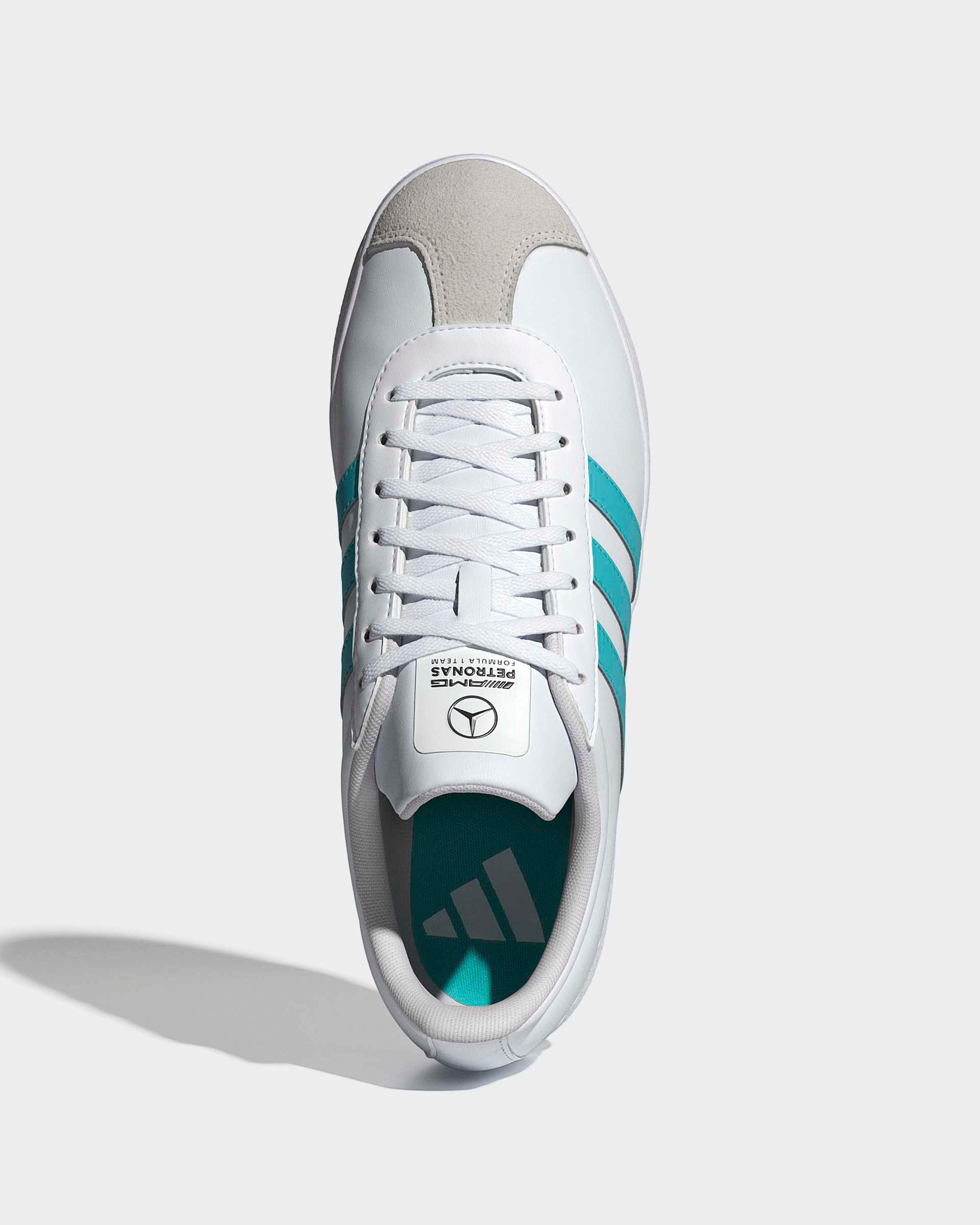 2026 adidas VL Court Shoes White | Official Mercedes-AMG PETRONAS