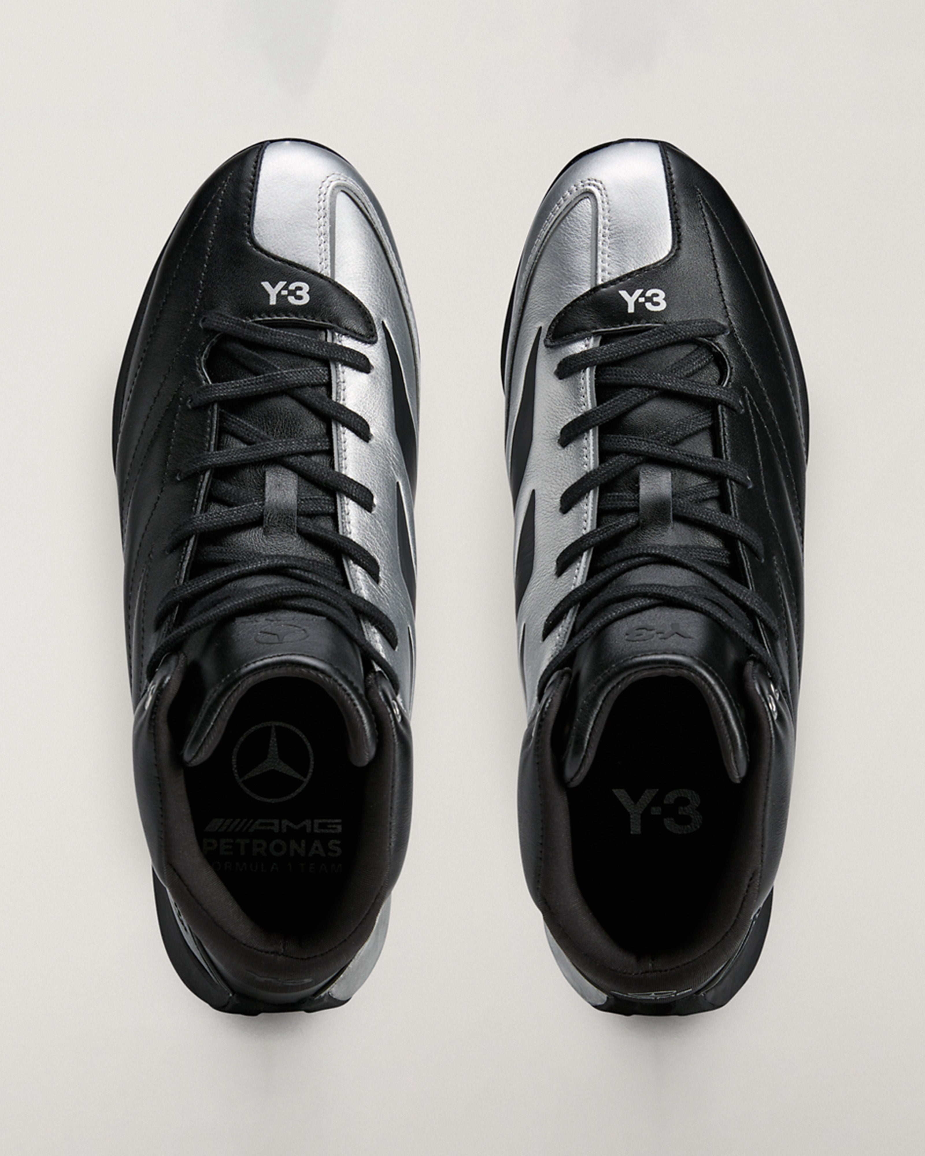 Y-3 Feroza High Shoes - Black | Mercedes-AMG PETRONAS F1 Team x Y Y-3 Feroza High Shoes - Black | Mercedes-AMG PETRONAS F1 Team x Y
