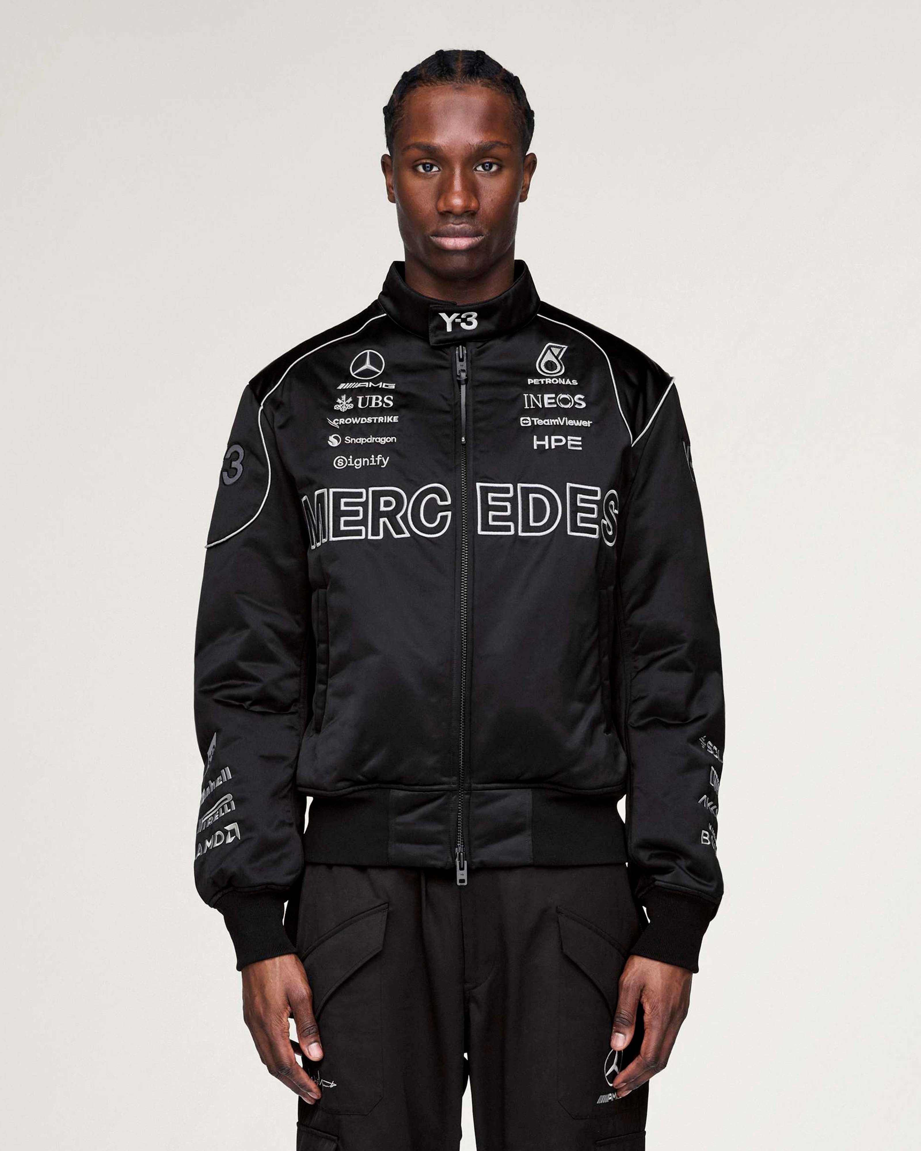 Y-3 Team Jacket Black