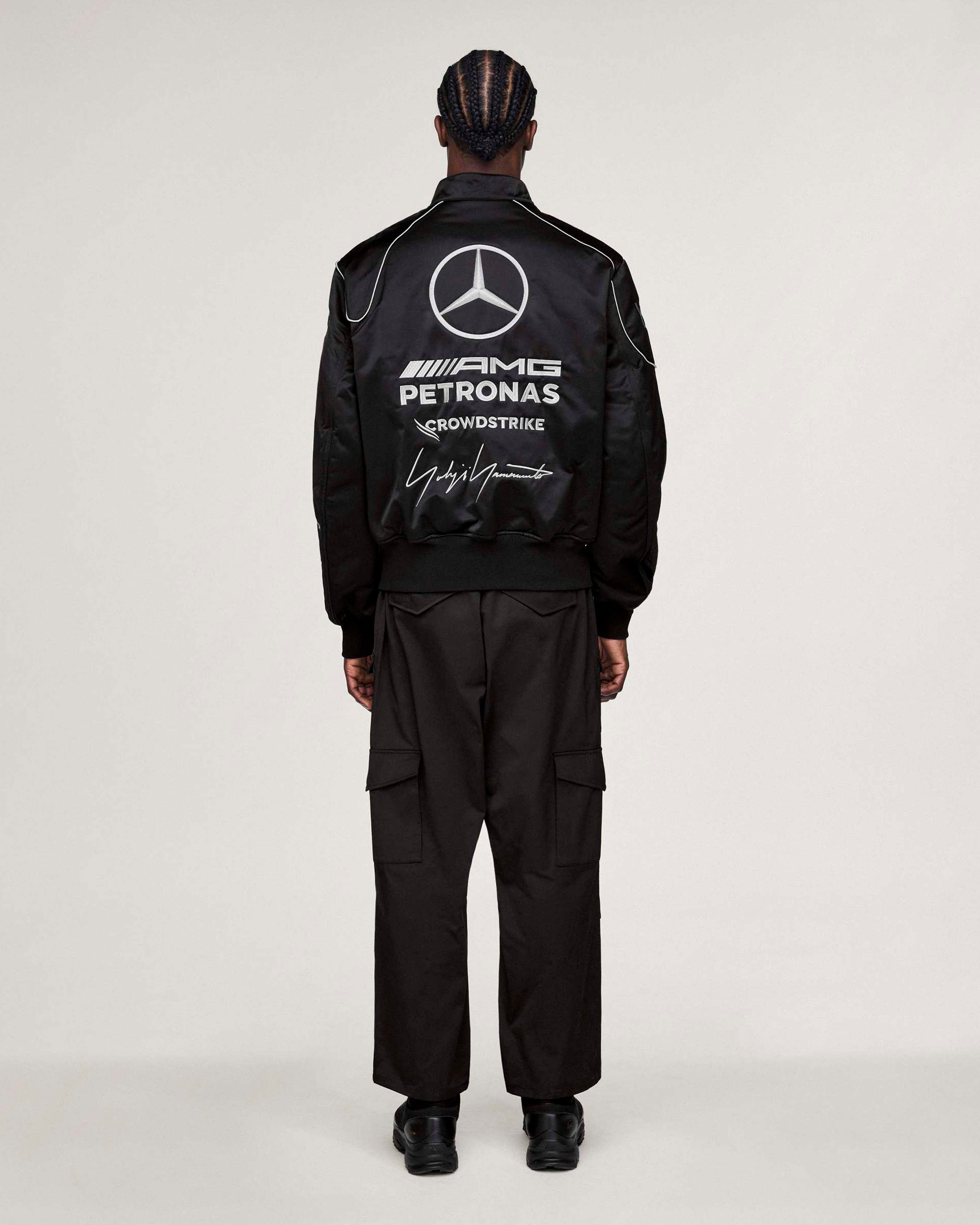Mercedes-AMG PETRONAS F1 Team Y-3 Jacket - Black | Official 2026