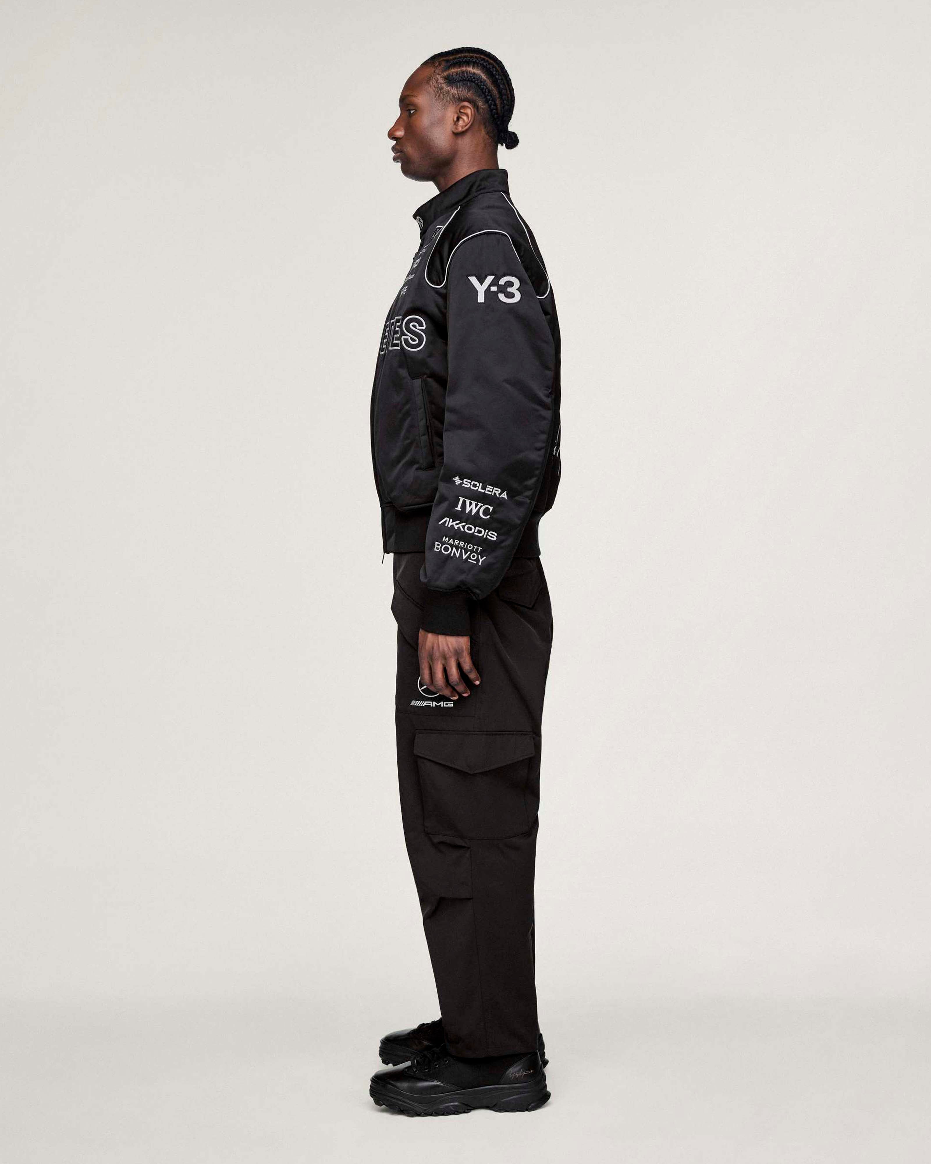 Mercedes-AMG PETRONAS F1 Team Y-3 Jacket - Black | Official 2026
