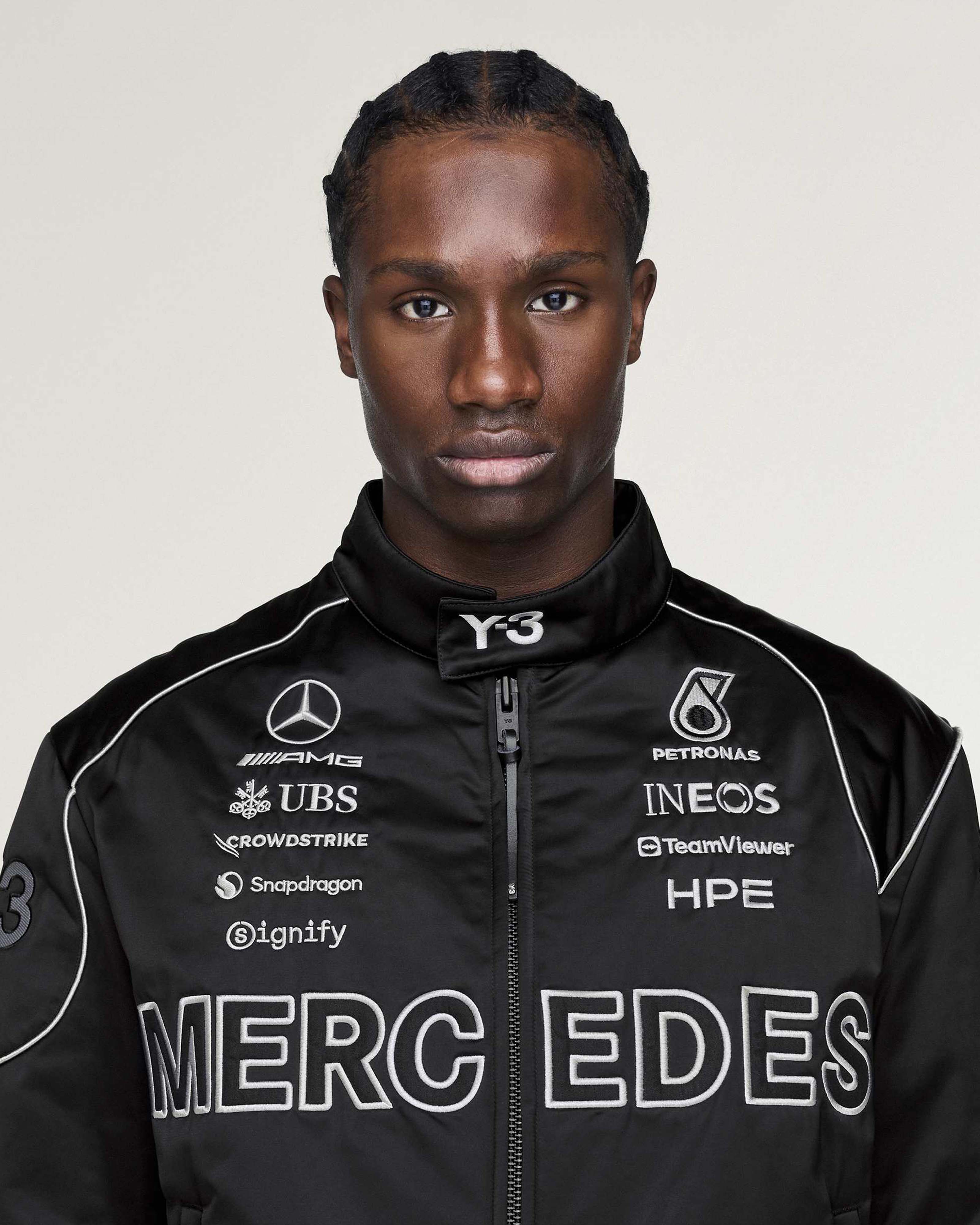 Y-3 Team Jacket Black