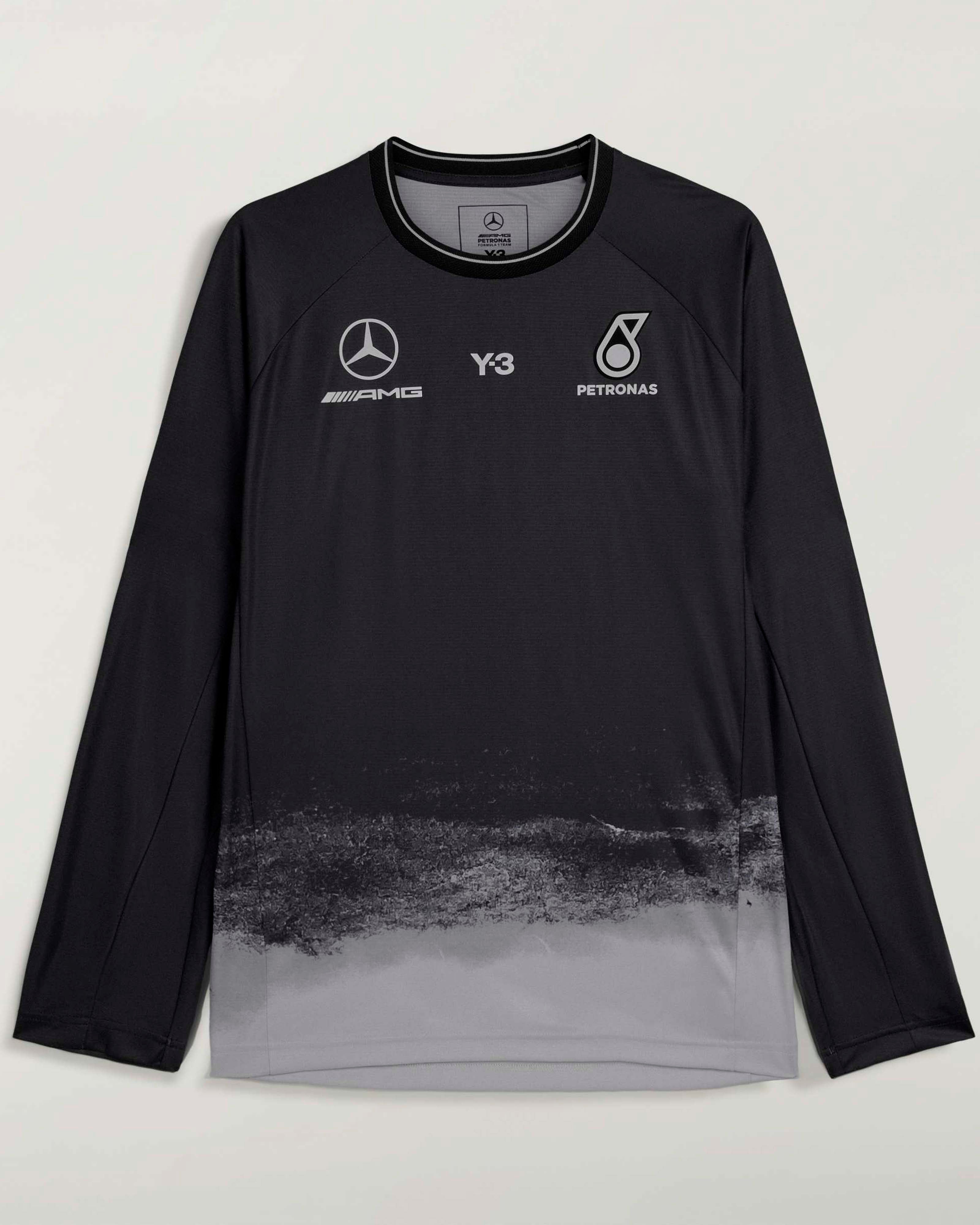 Y-3 Long-Sleeve Mechanics Tee Black