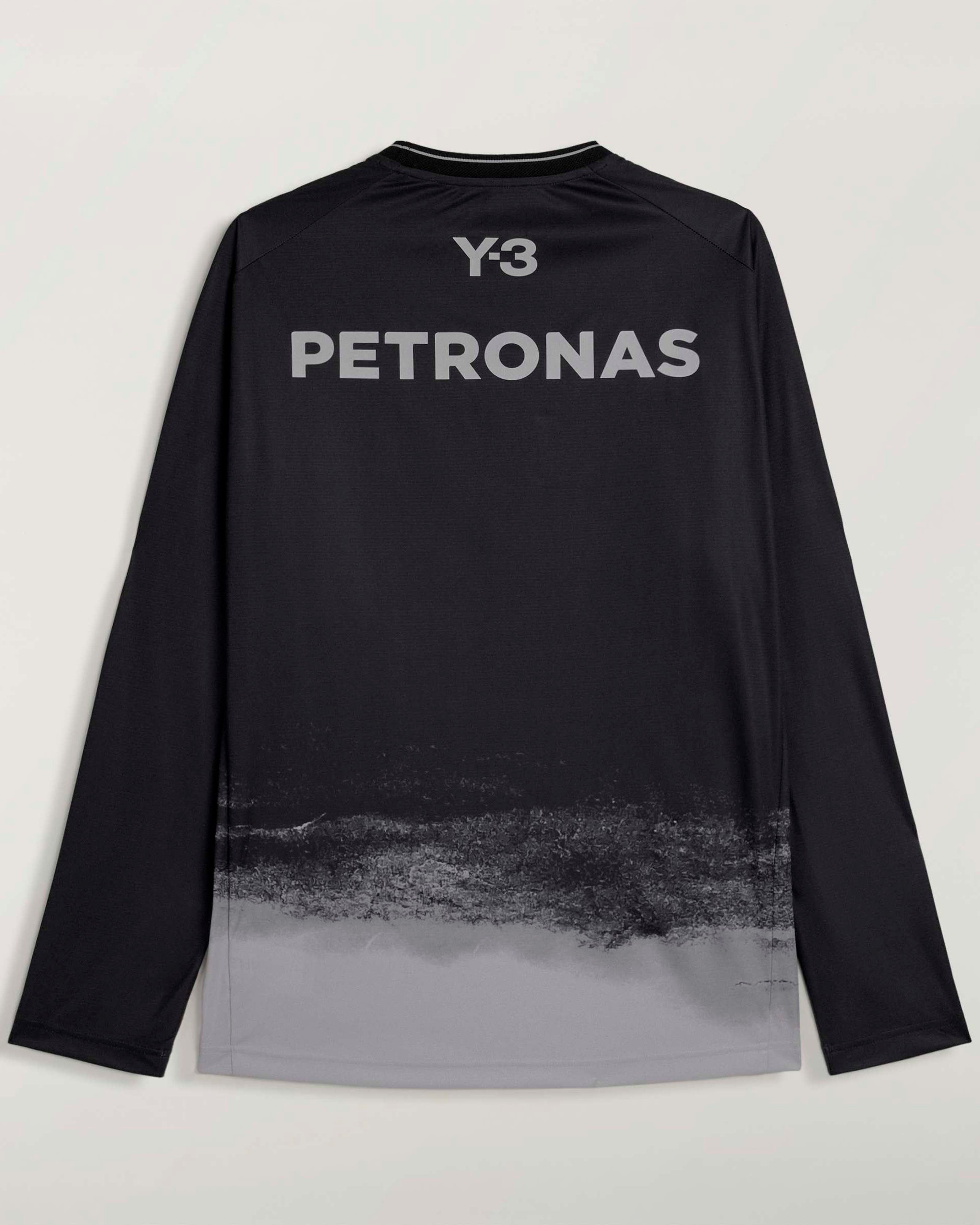 Y-3 Long-Sleeve Mechanics Tee Black