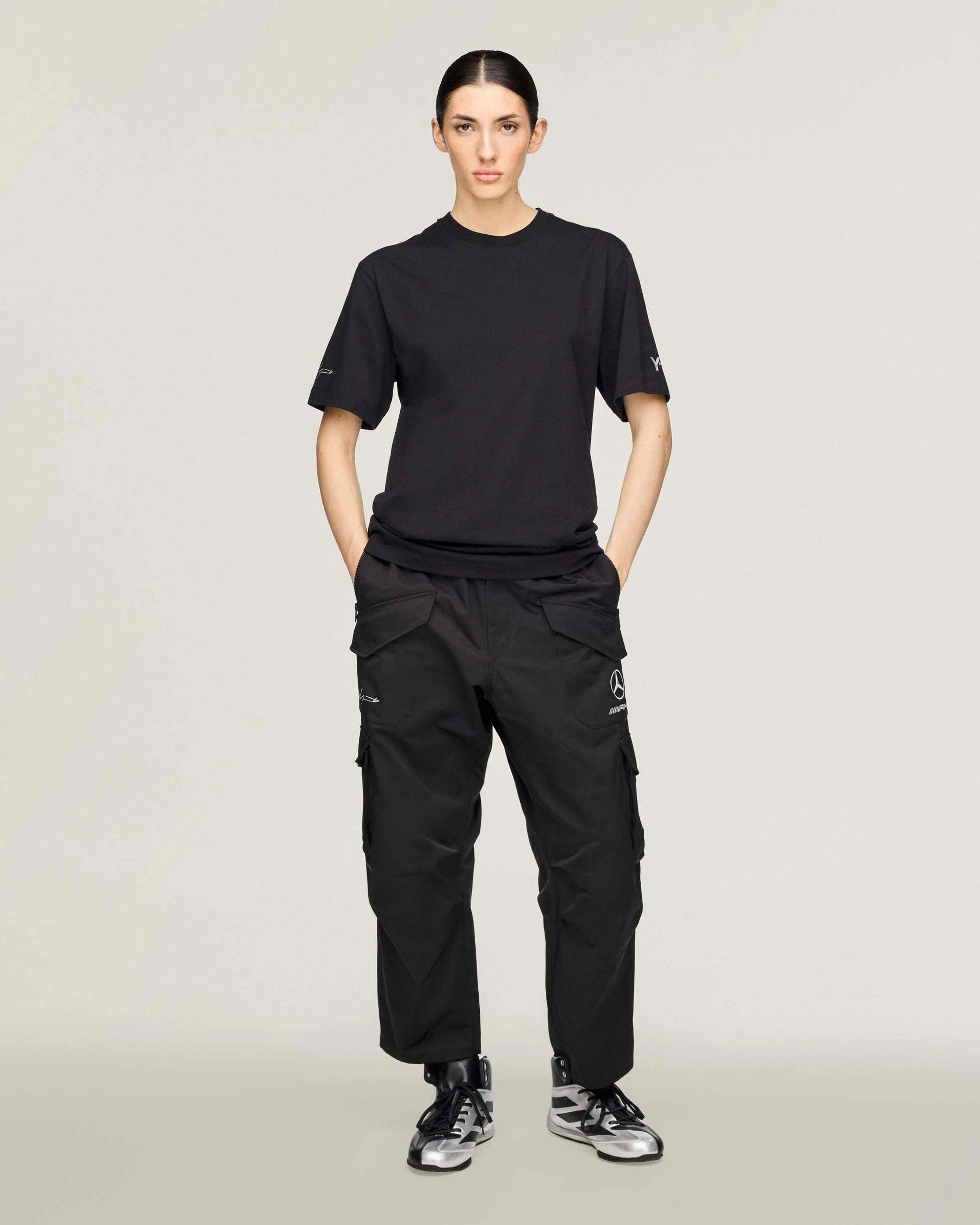 Y-3 Star Logo Short-Sleeve T-shirt Black