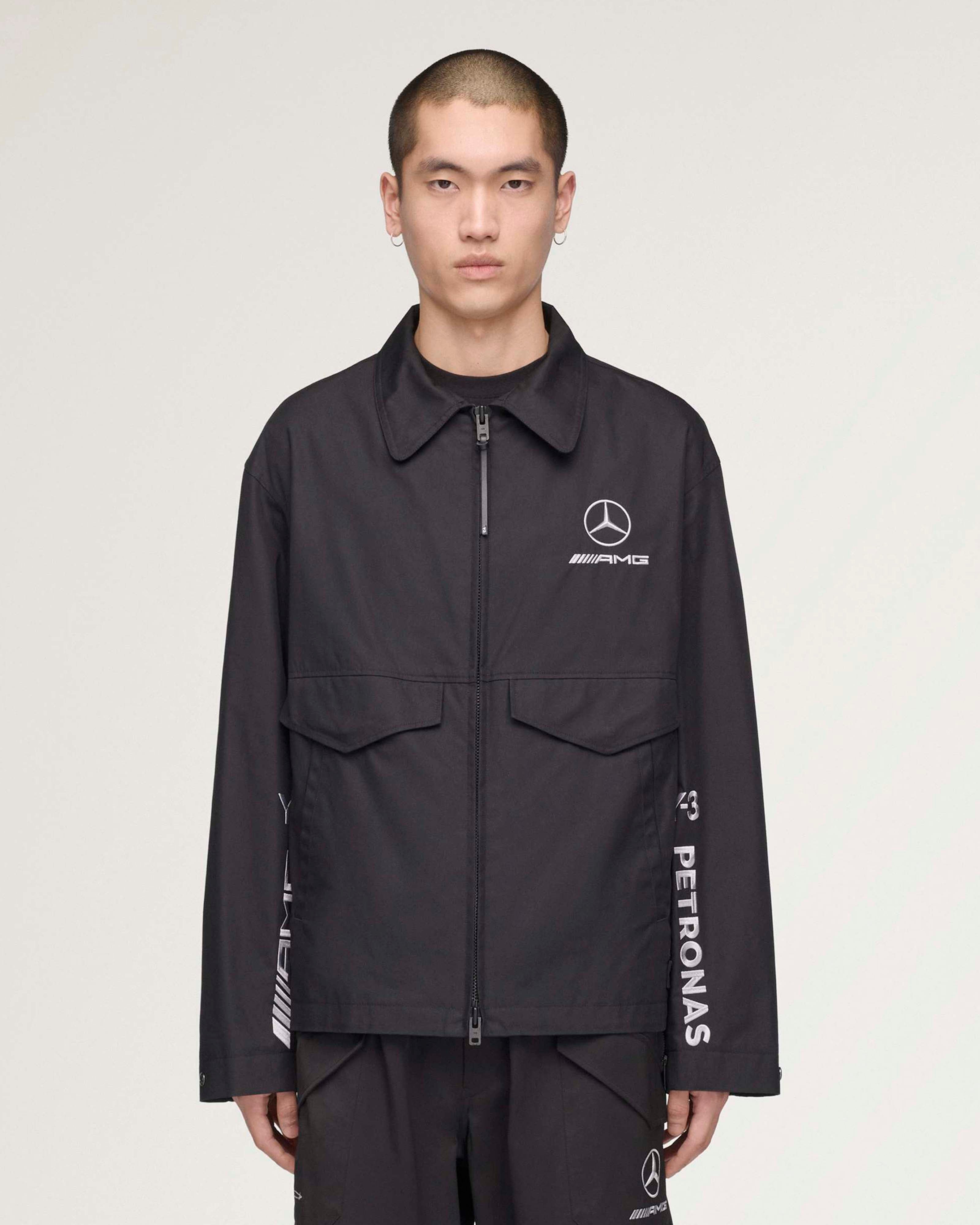 Y-3 Wolf Jacket Black